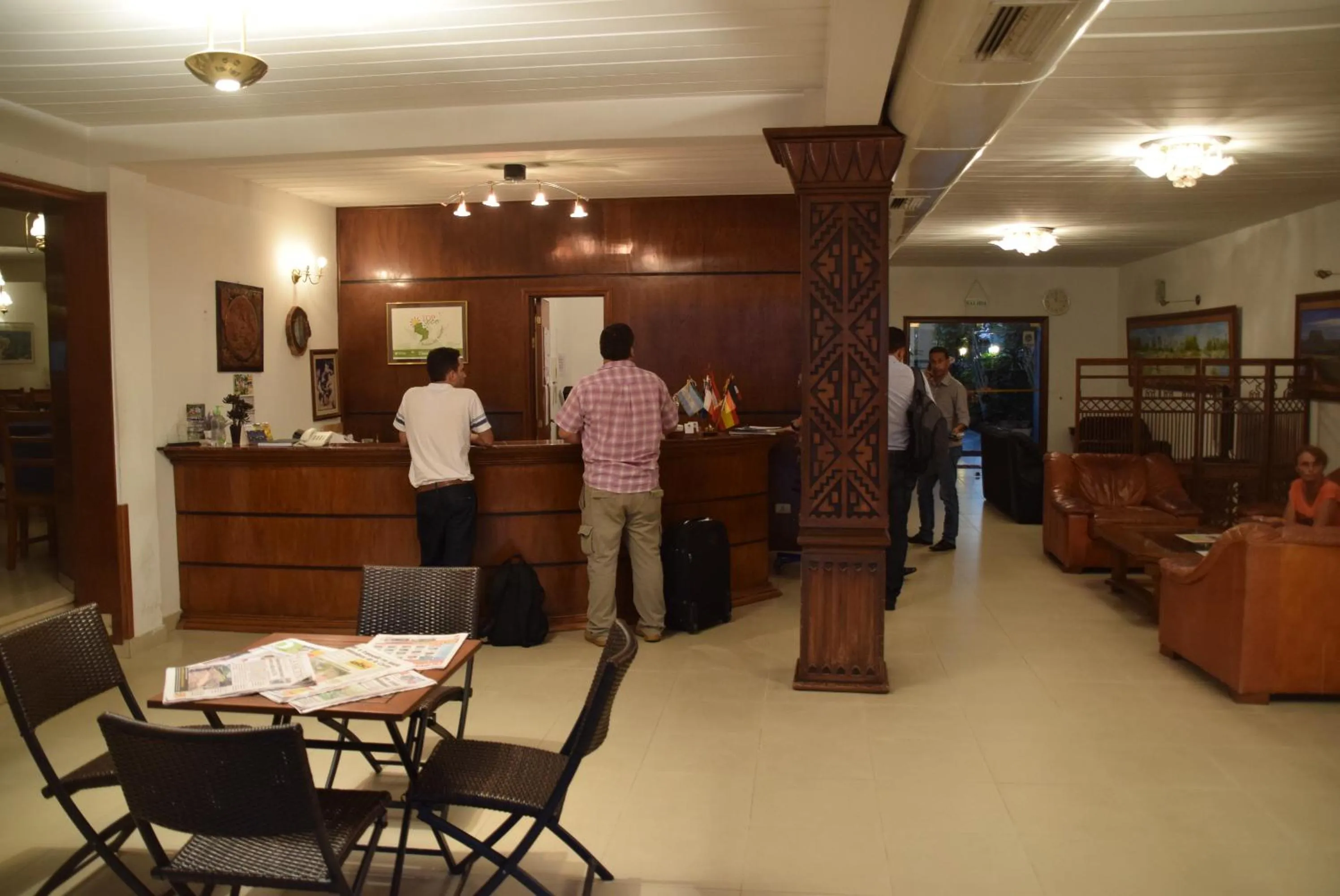 Lobby or reception in Hotel Portal del Sol