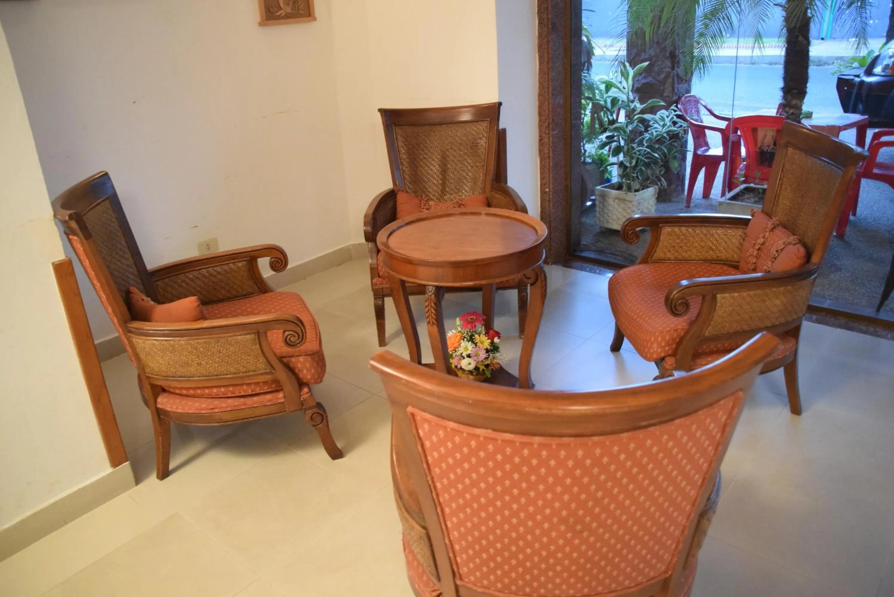 Seating area in Hotel Portal del Sol