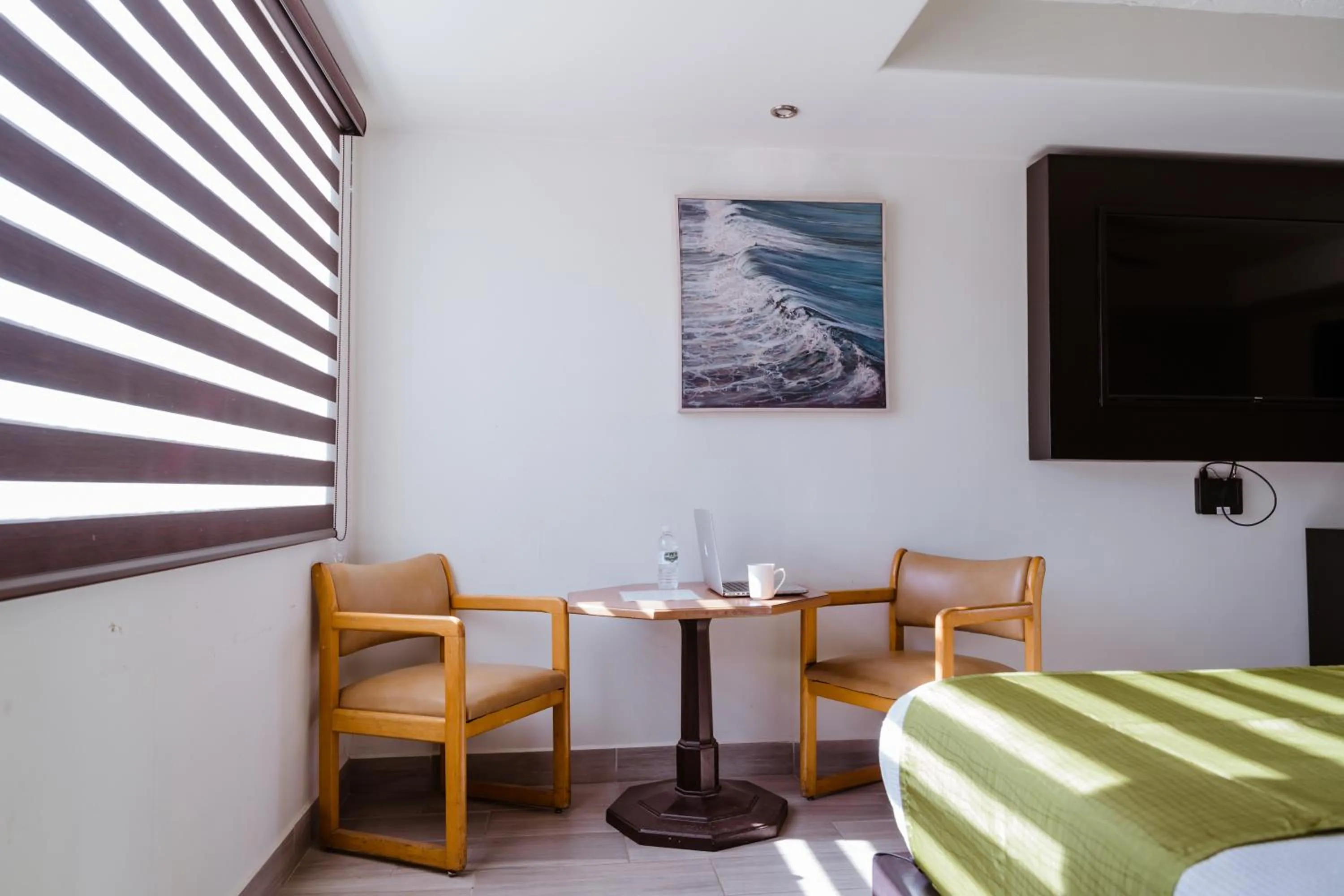 Bed in Hotel Siesta Real