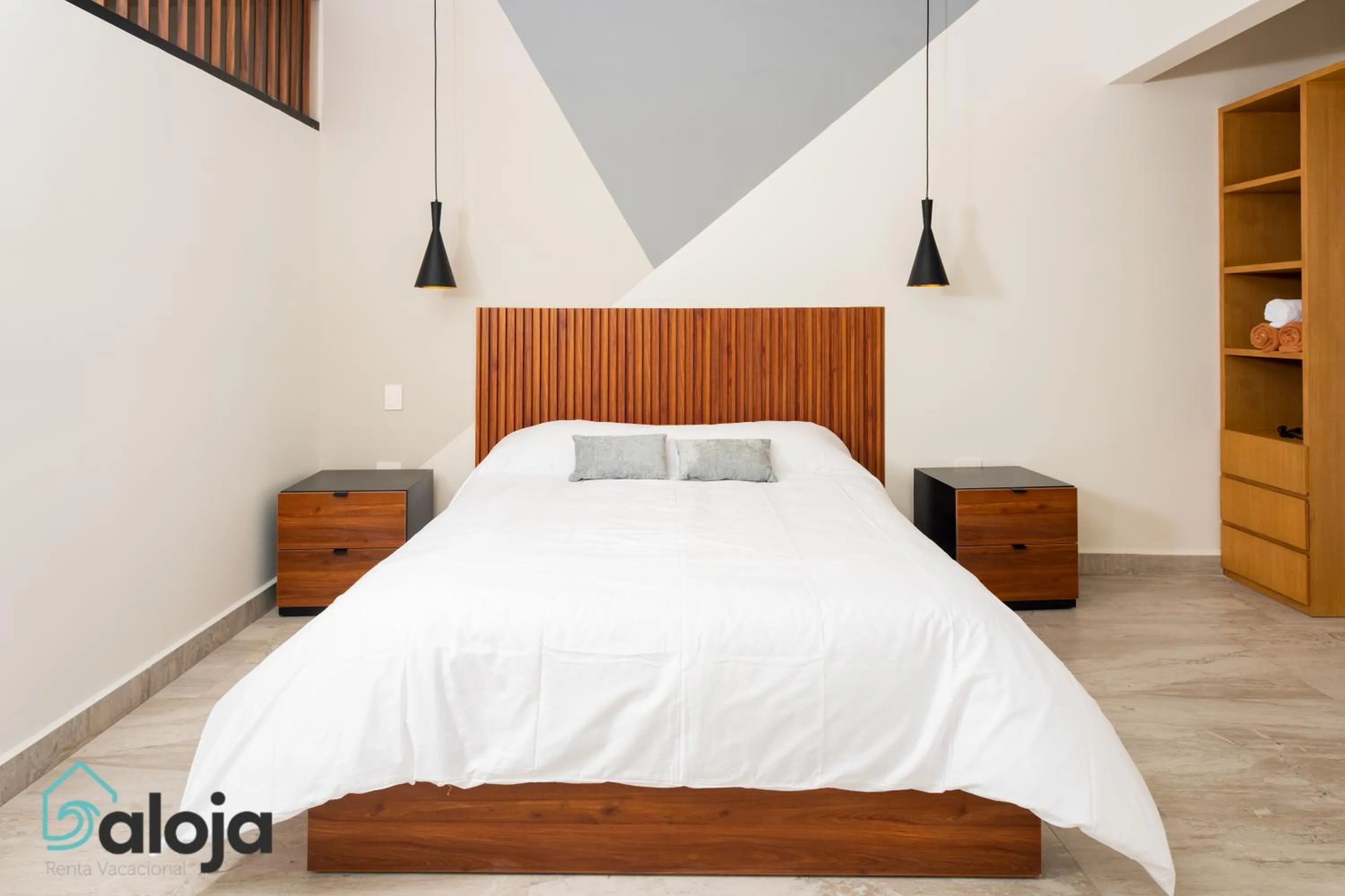 Bed in Torre Sofia - By Aloja RV