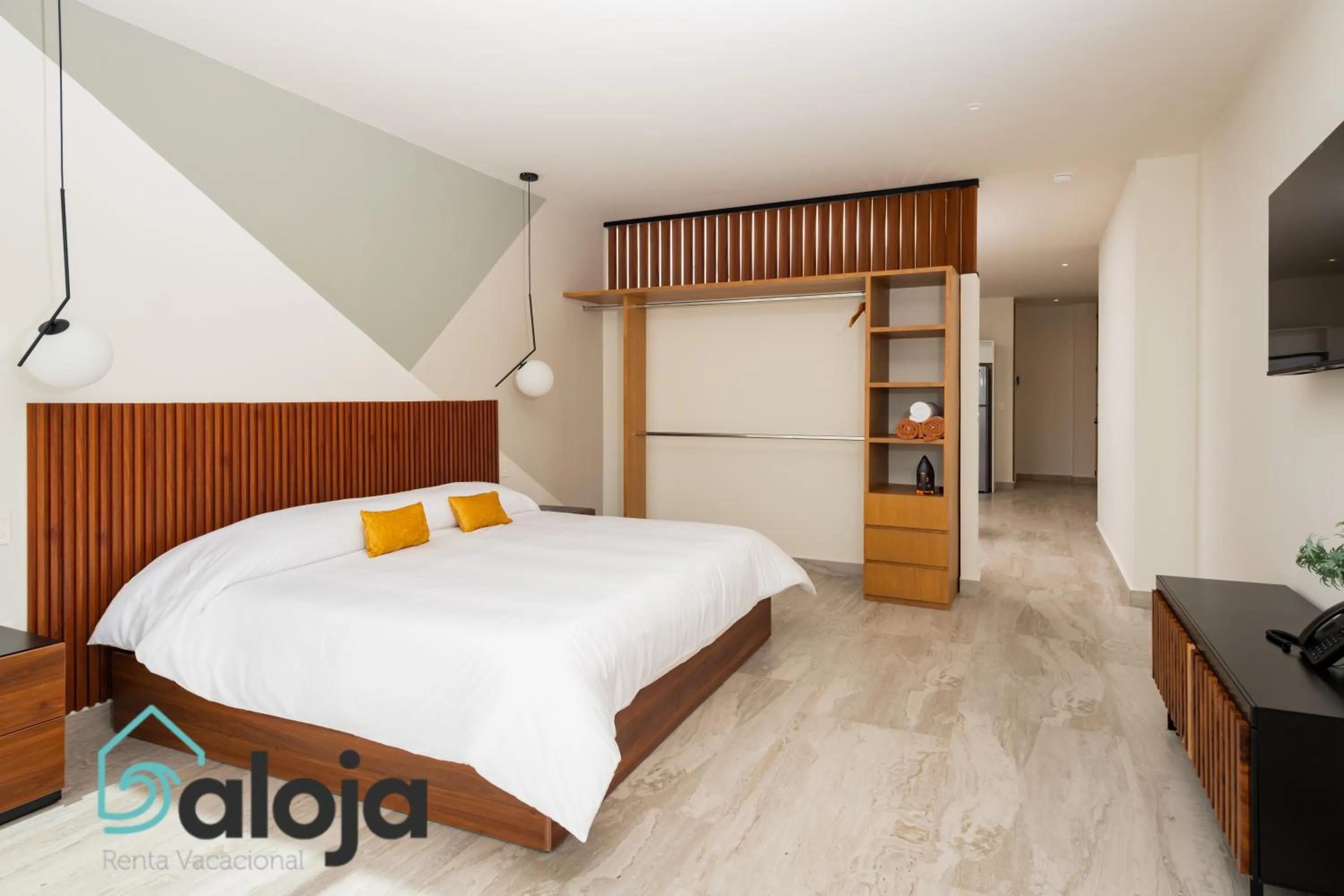 Bedroom, Bed in Torre Sofia - By Aloja RV