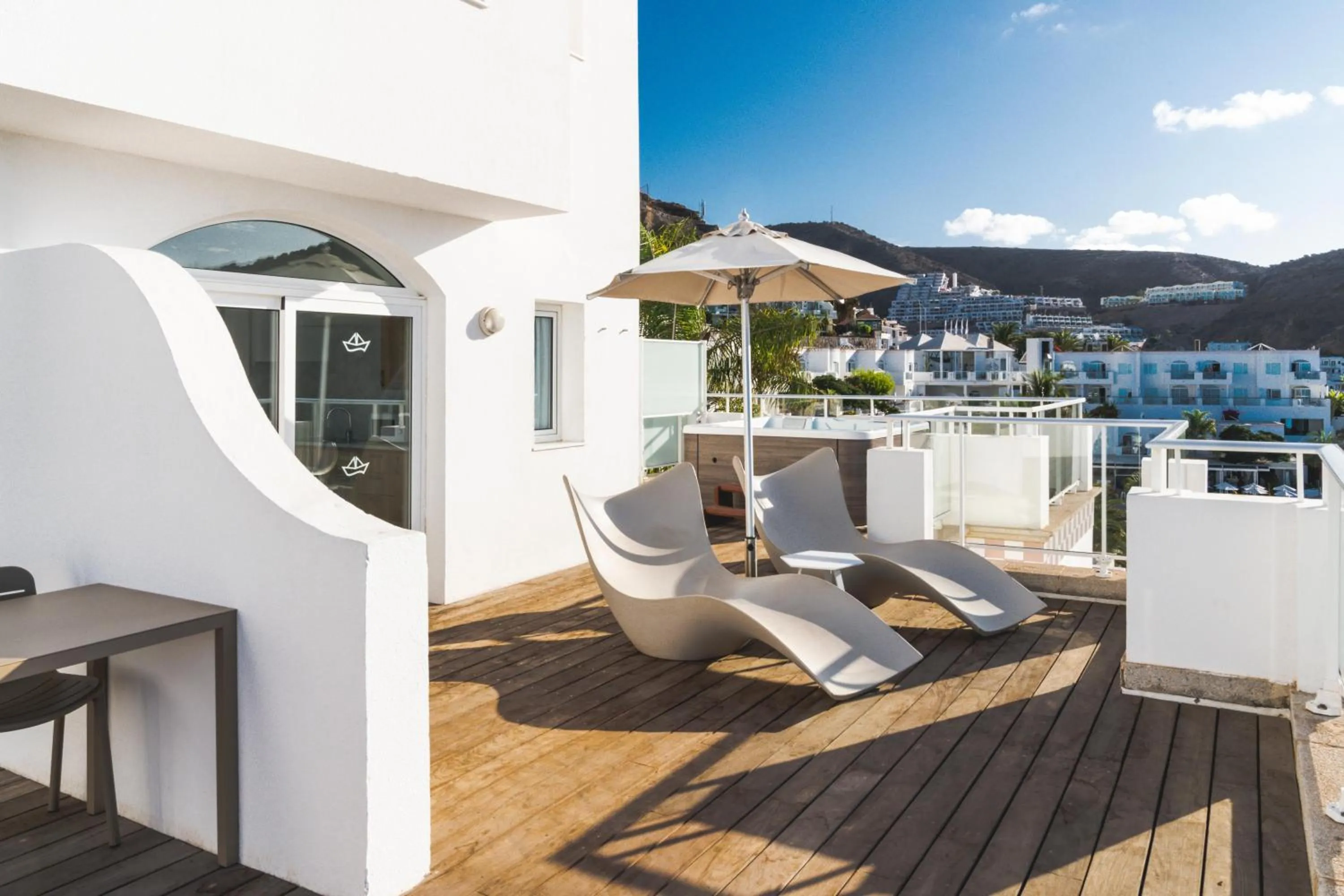 Balcony/Terrace in Marina Bayview Gran Canaria - Adults Only