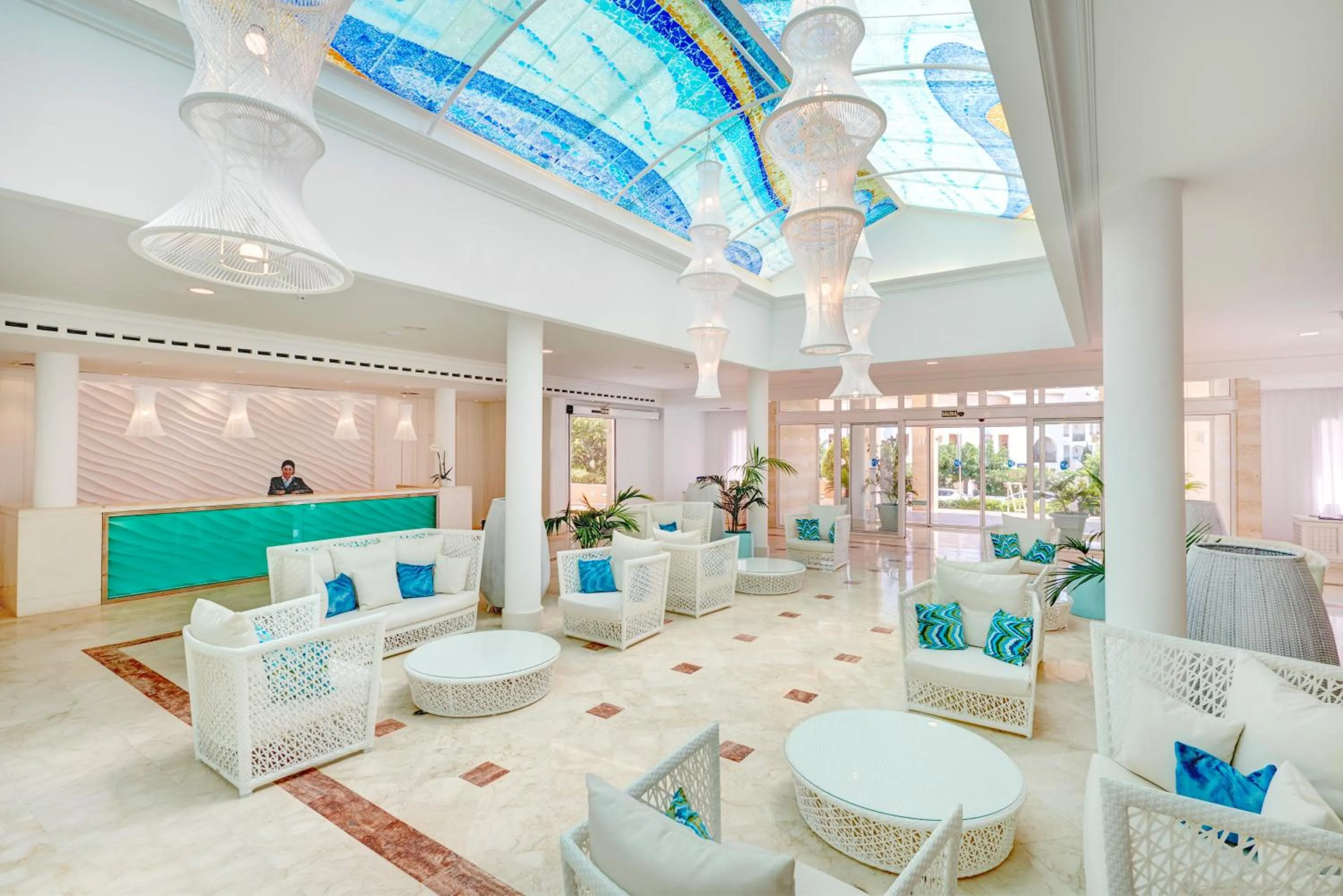 Lobby or reception in Grupotel Club Turquesa Mar