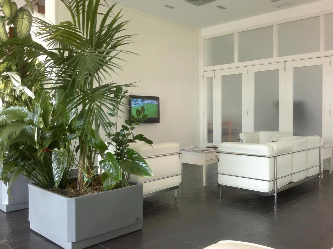 Communal lounge/ TV room in Hotel Roca