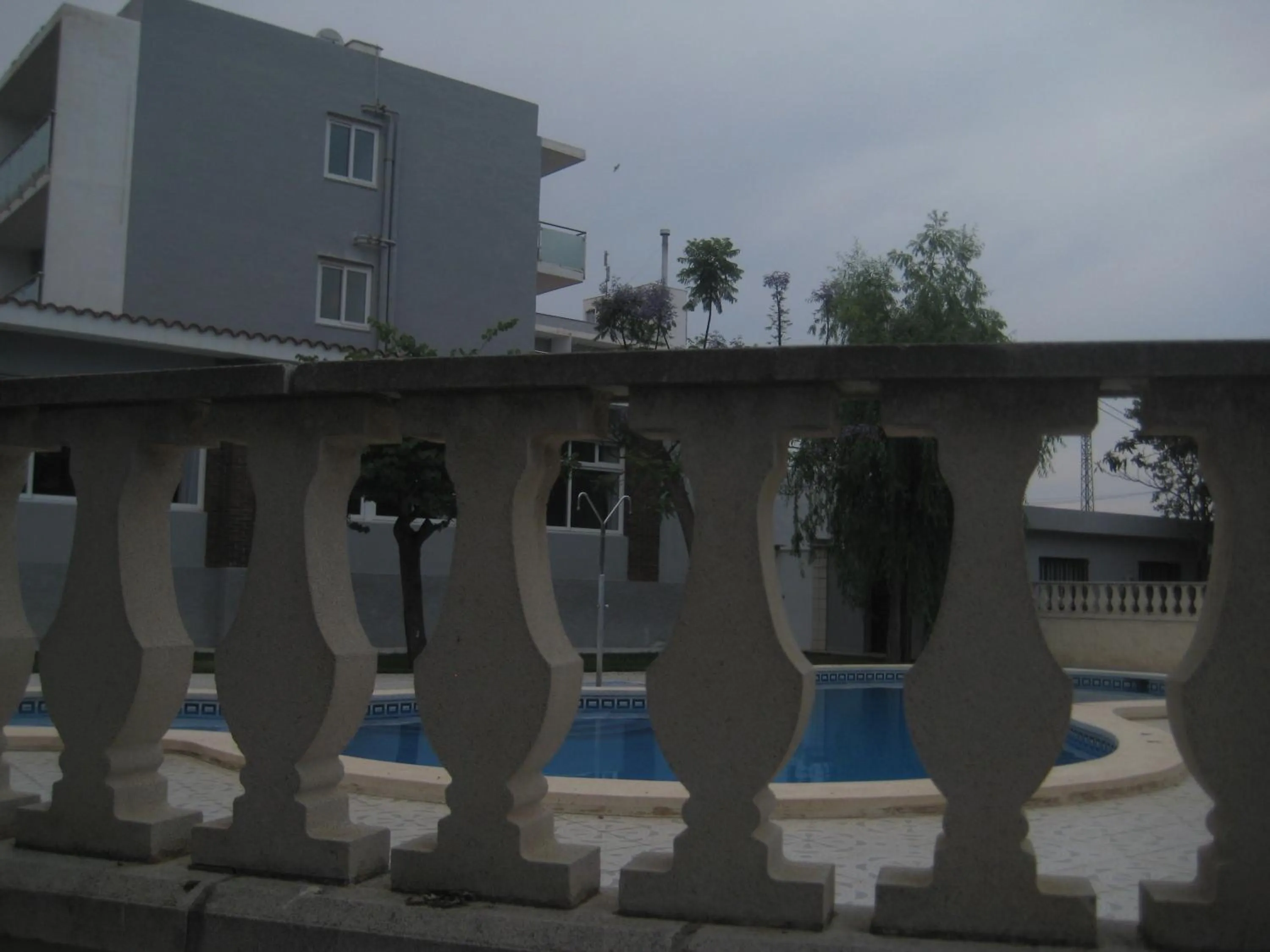 Pool view in Hotel Roca