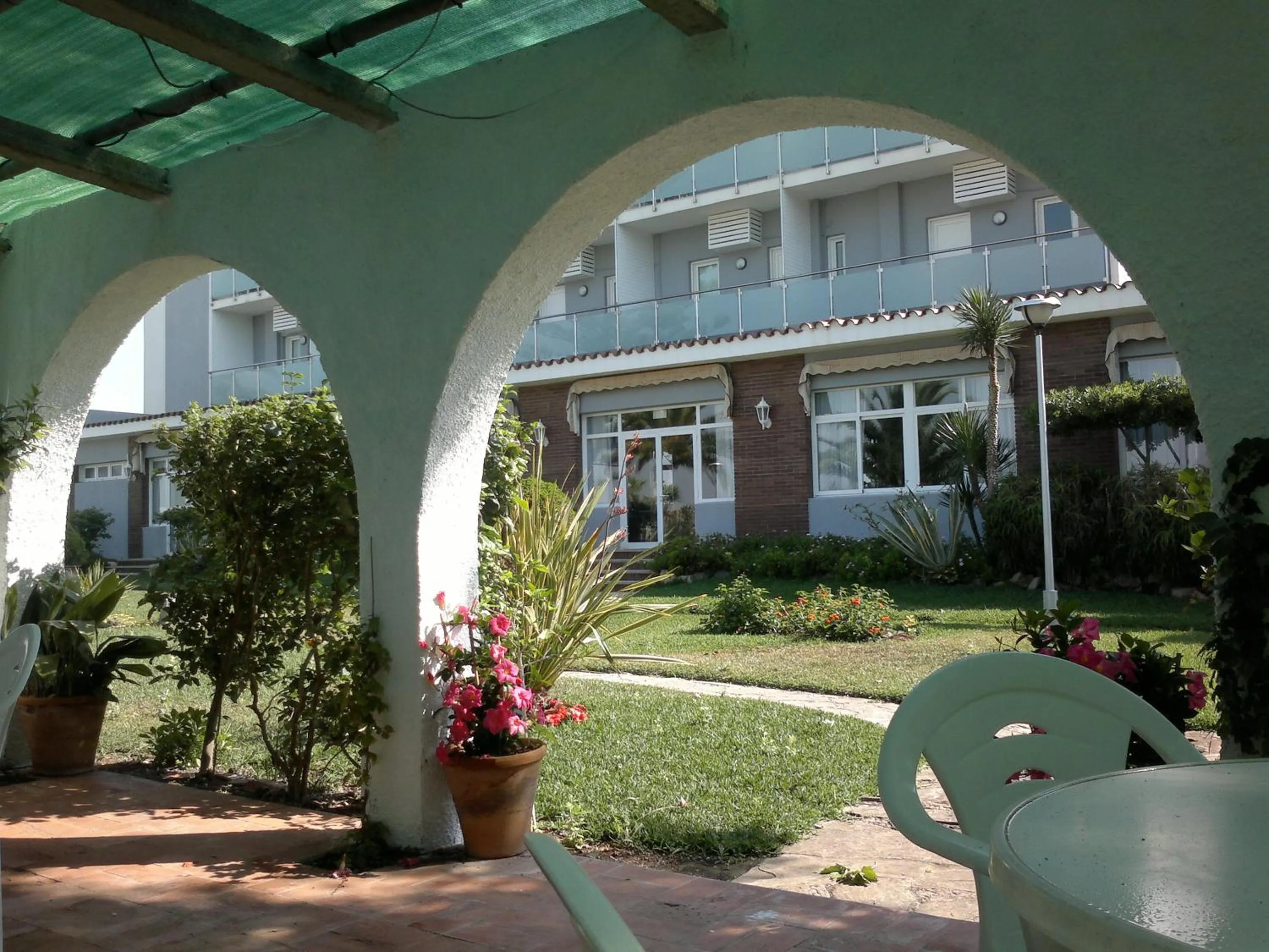 Garden in Hotel Roca