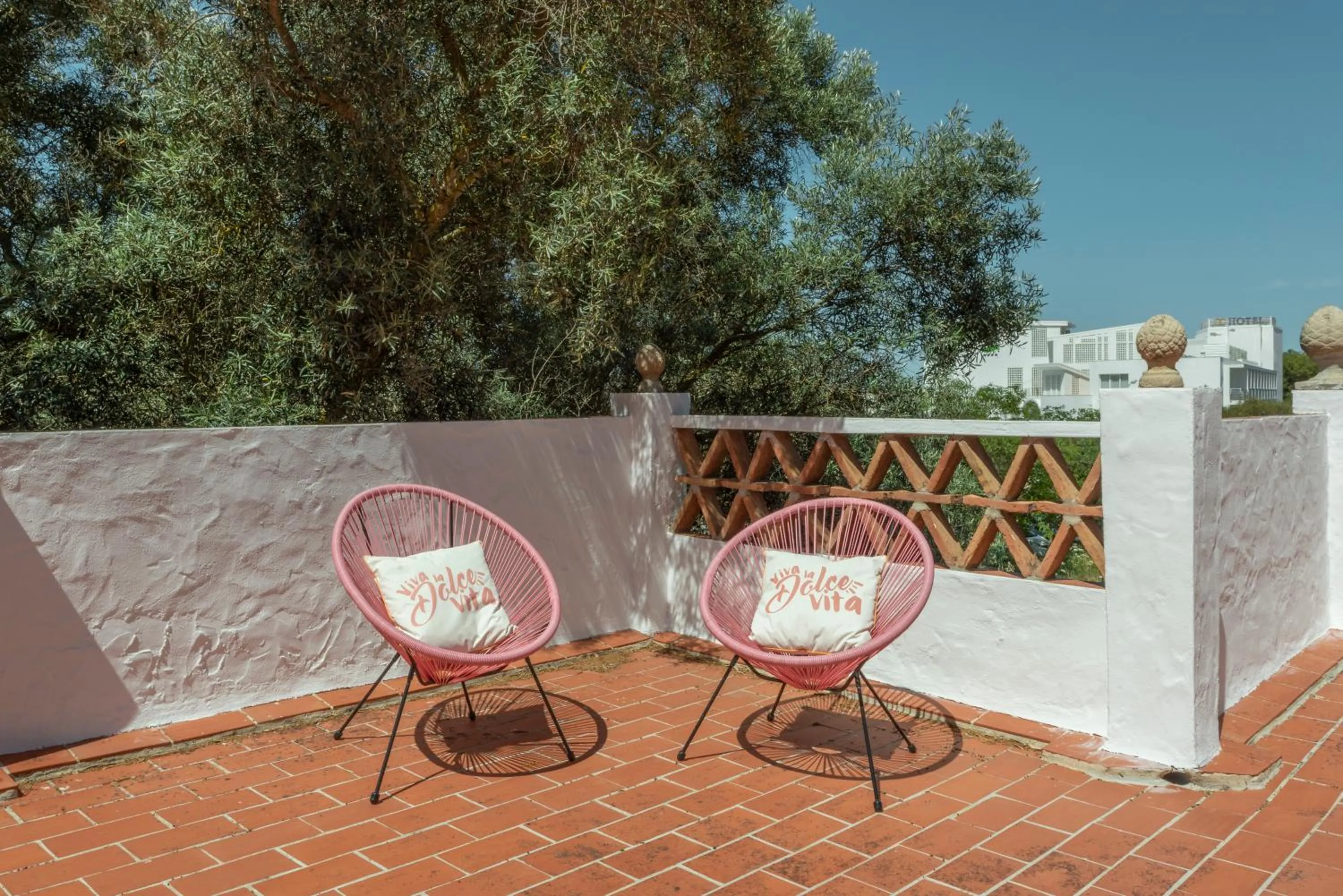 Garden view in Suites Cortijo Fontanilla