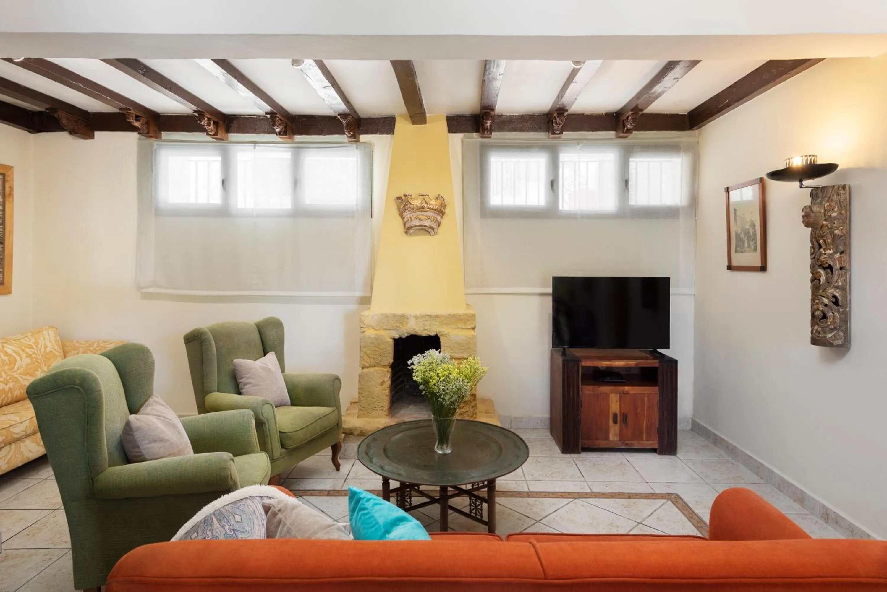 Living room in Suites Cortijo Fontanilla