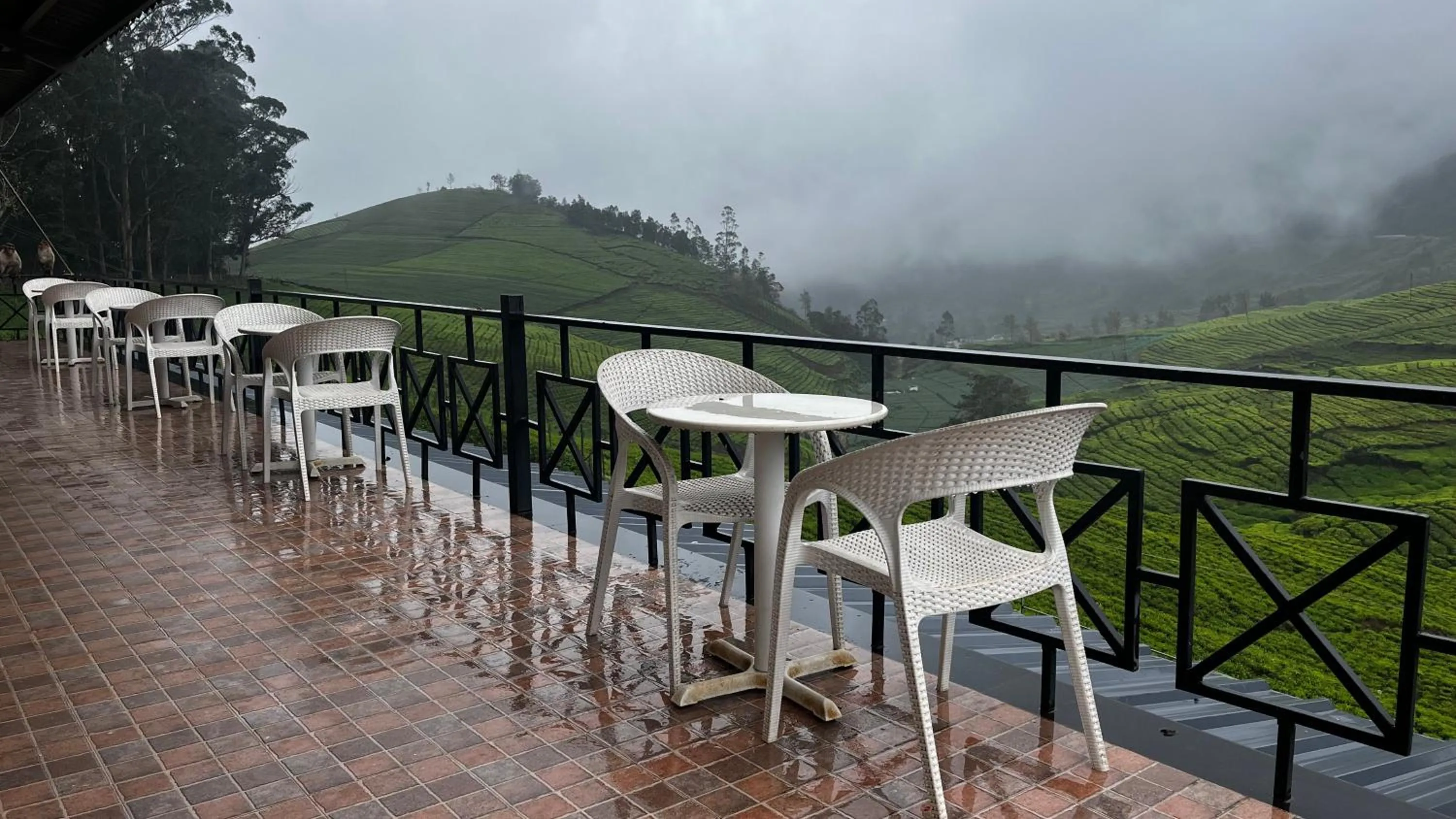Seating area in Tea Leaf Stays by Brown Tree Resorts