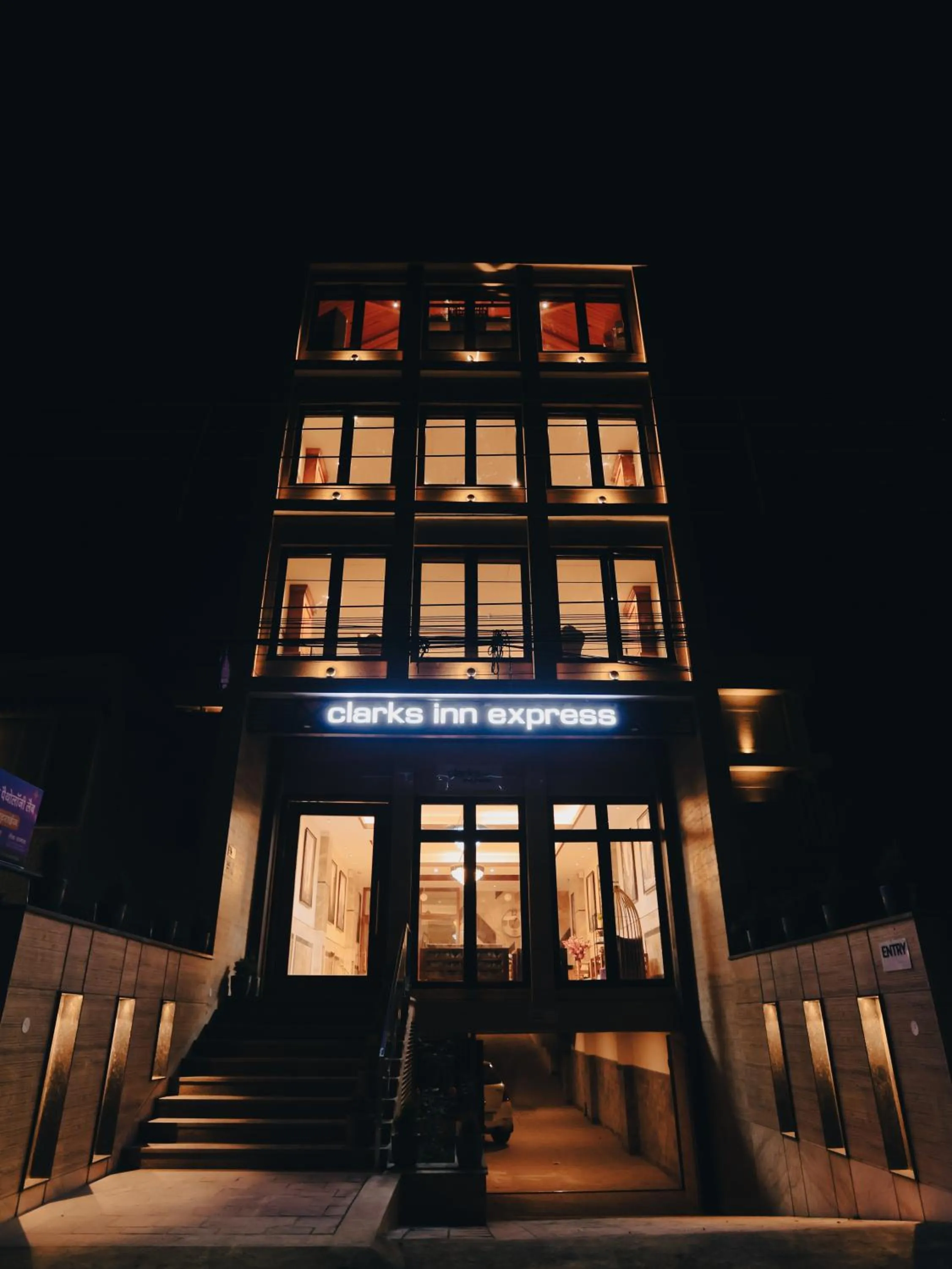 Property building in Clarks Inn Express, Dehradun