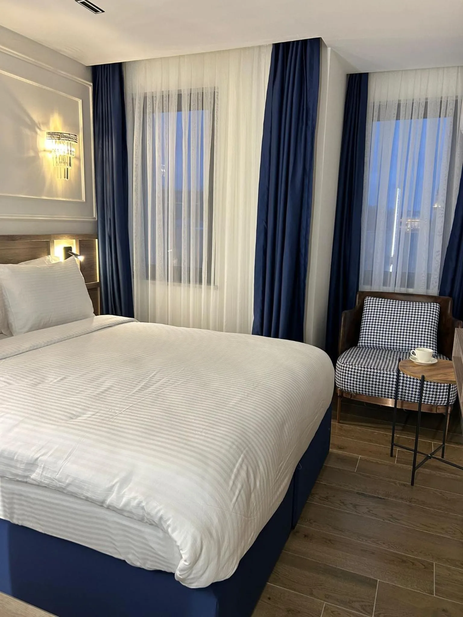 Bed in Prime Bosphorus Hotel