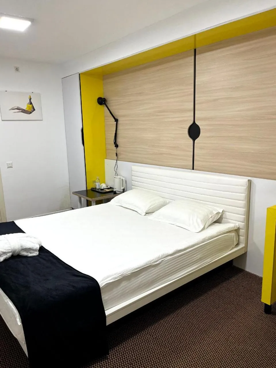 Bed in iO Boutique Hotel Bishkek