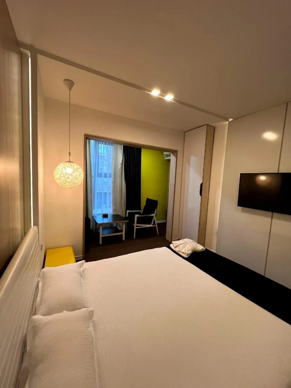 Bed in iO Boutique Hotel Bishkek