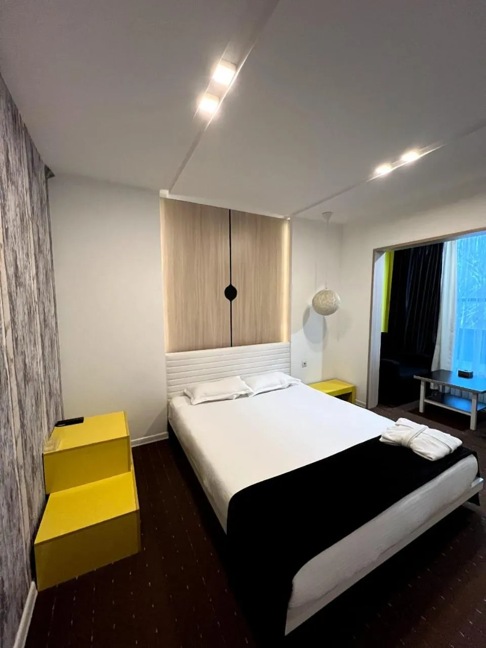 Bed in iO Boutique Hotel Bishkek