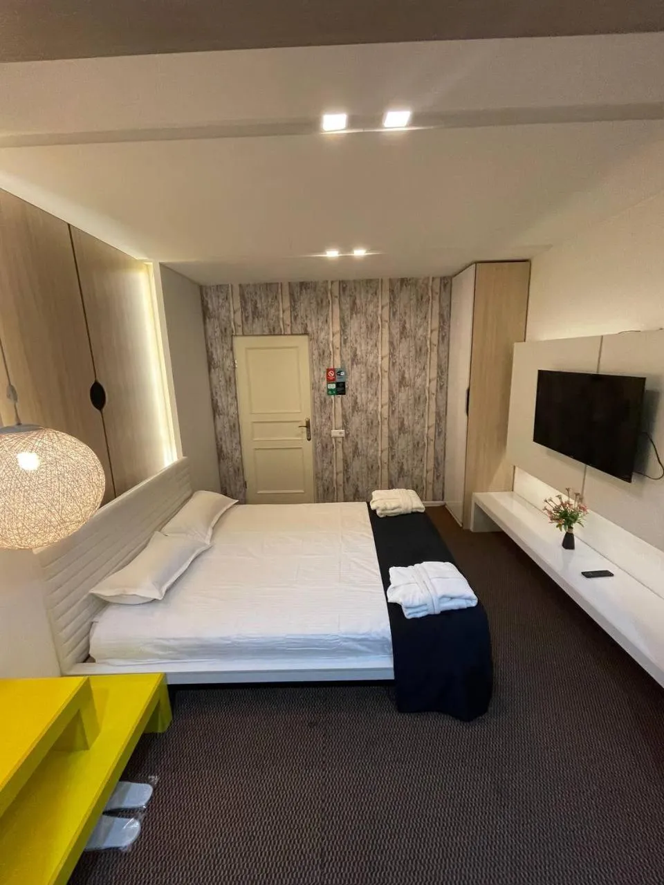 Bed in iO Boutique Hotel Bishkek