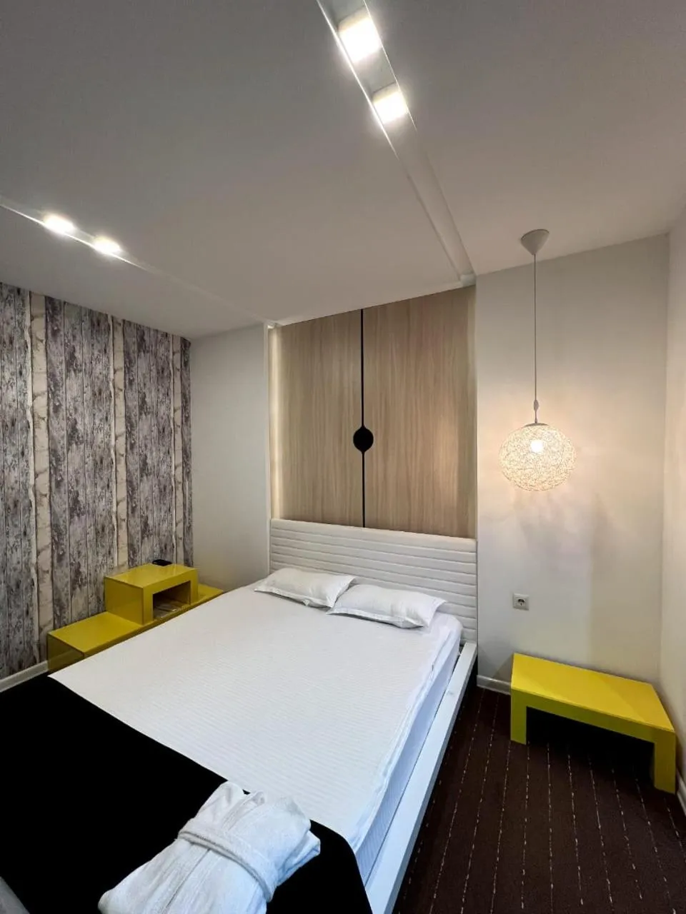 Bed in iO Boutique Hotel Bishkek