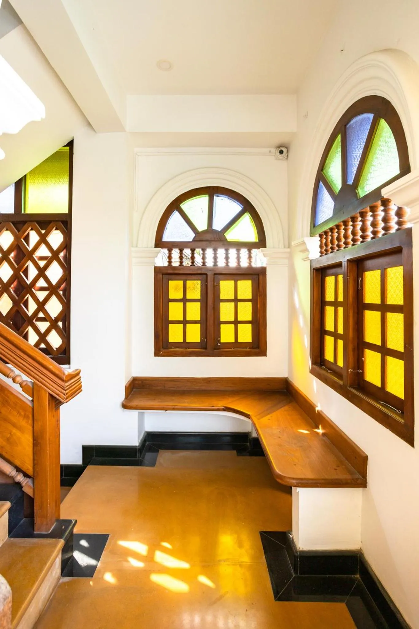 Seating area in The Barracks Cochin