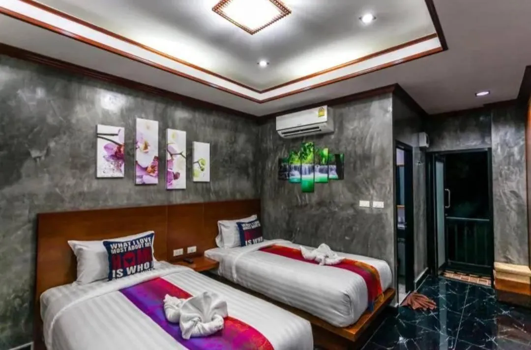 Bed in Areeya Phubeach Resort Coliving Coworking