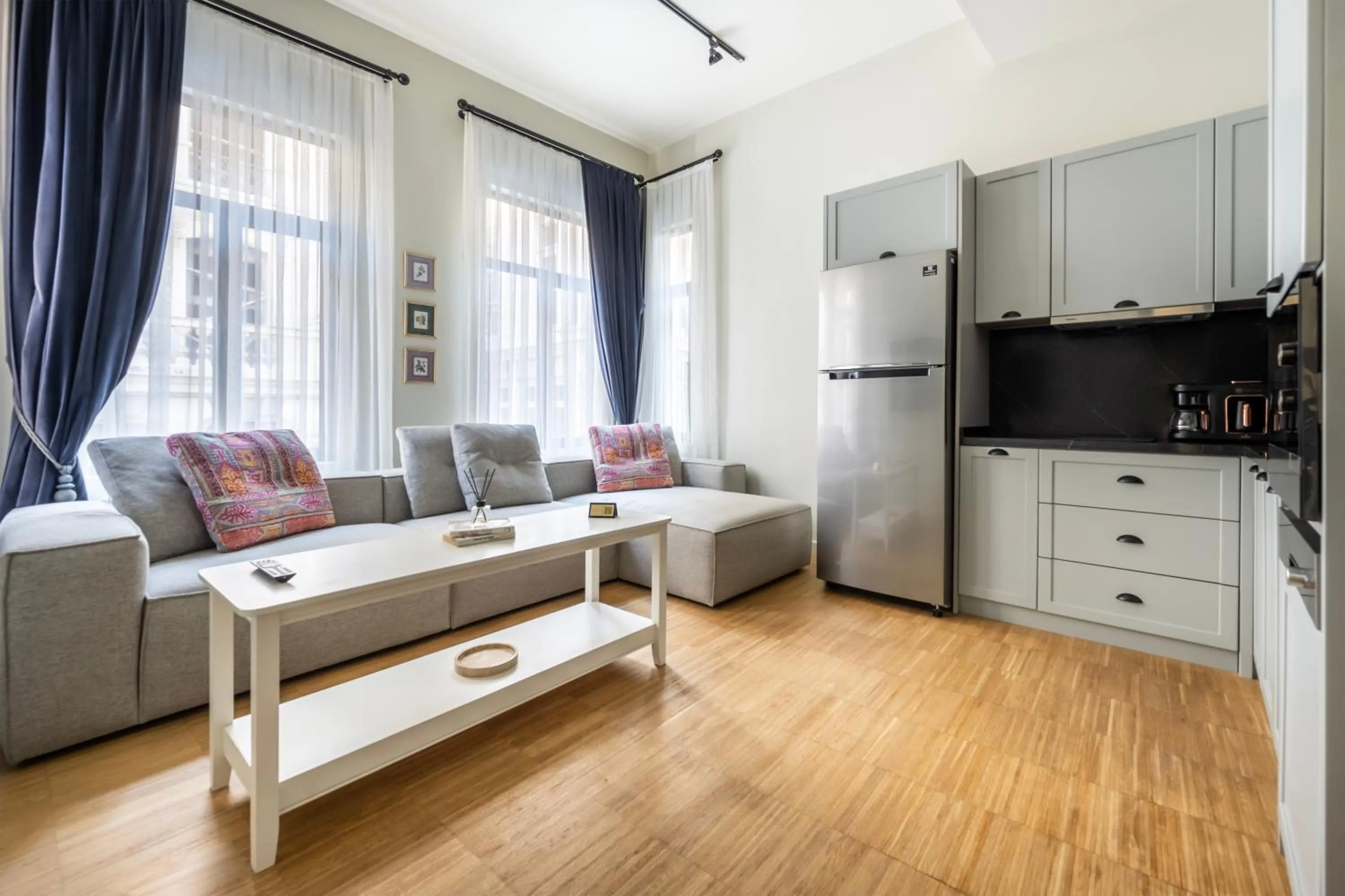 Seating area in DeCamondo Residence