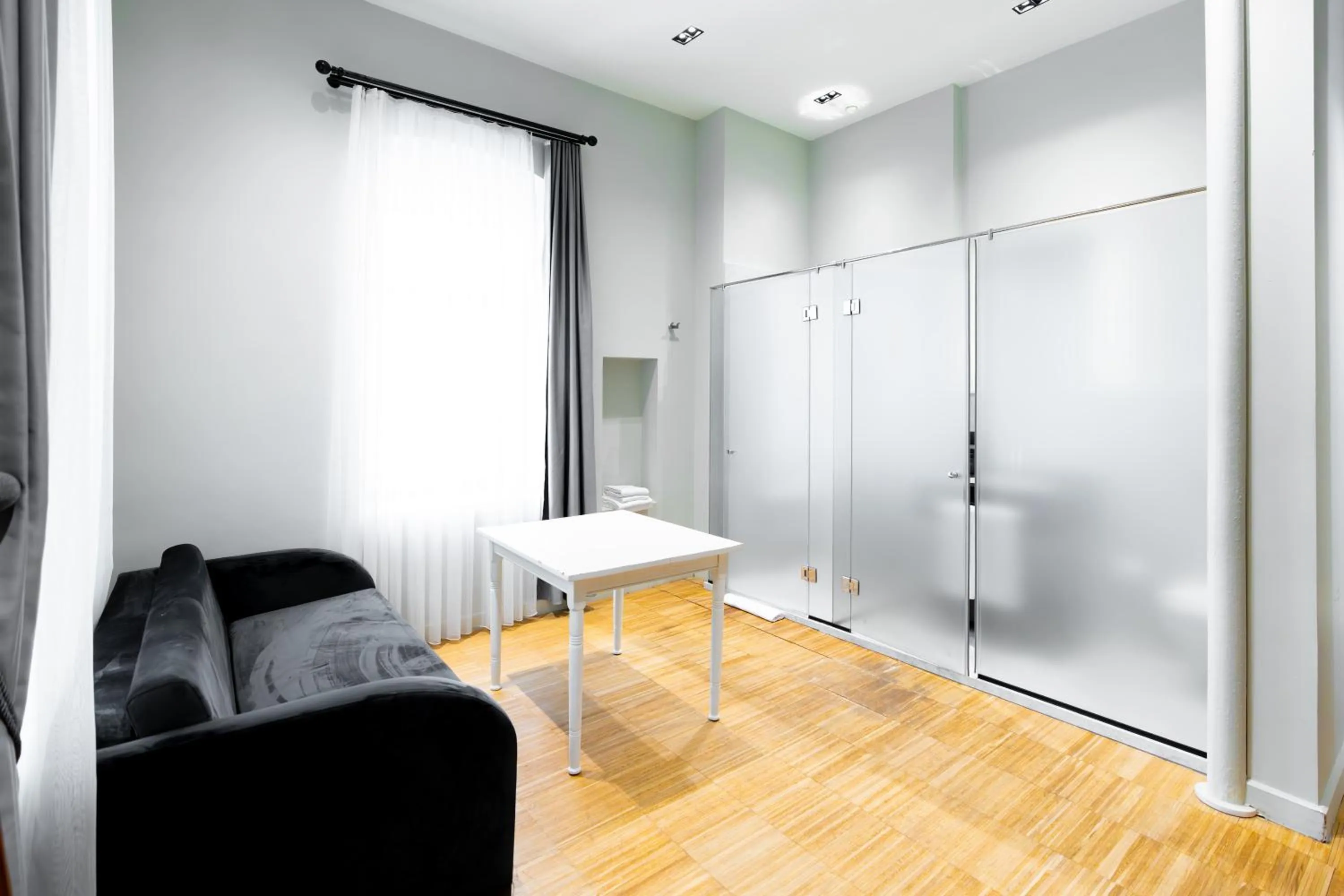 Seating area in DeCamondo Residence