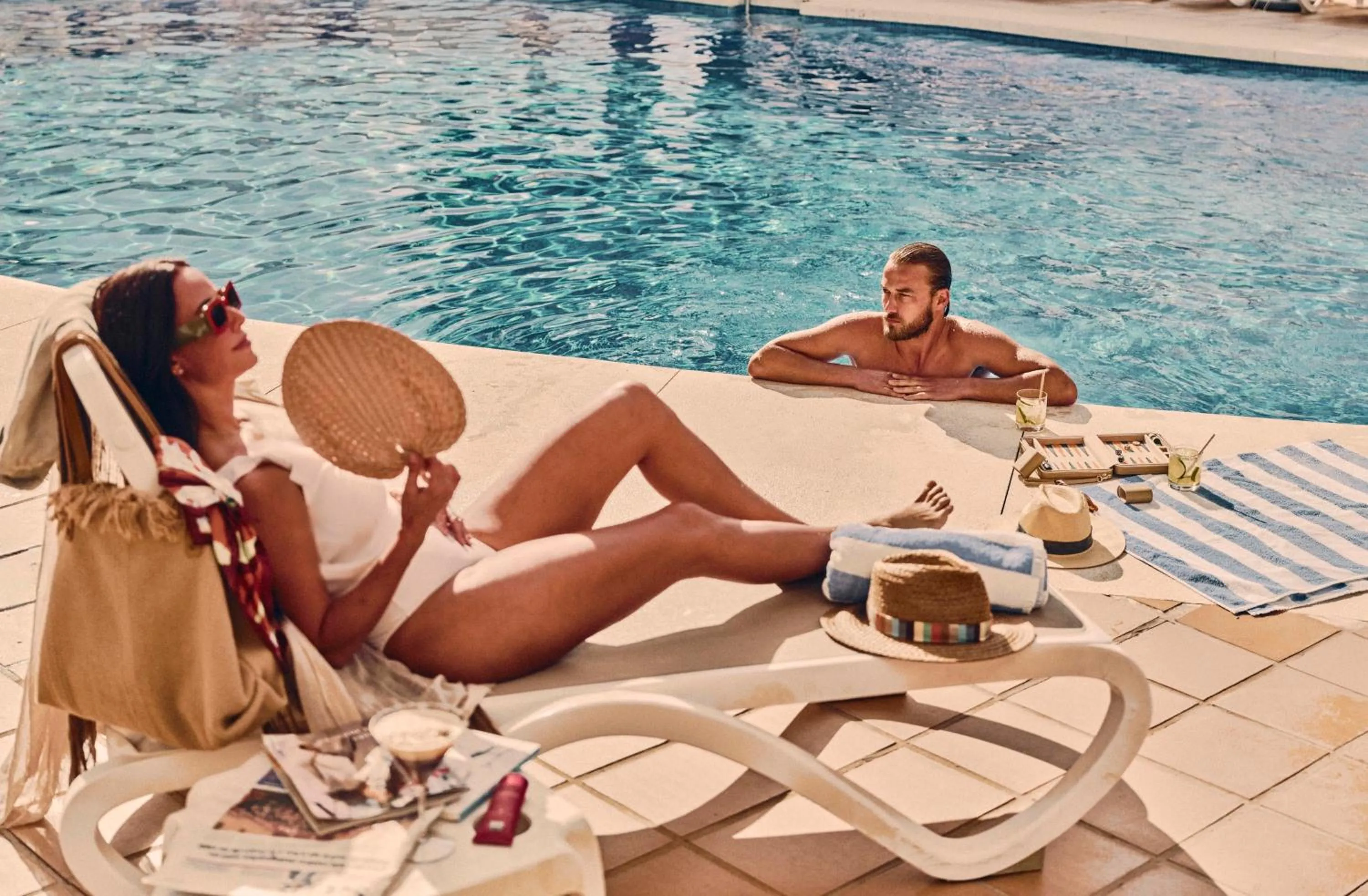 Swimming pool in Beneste Villa Flamenca Hotel