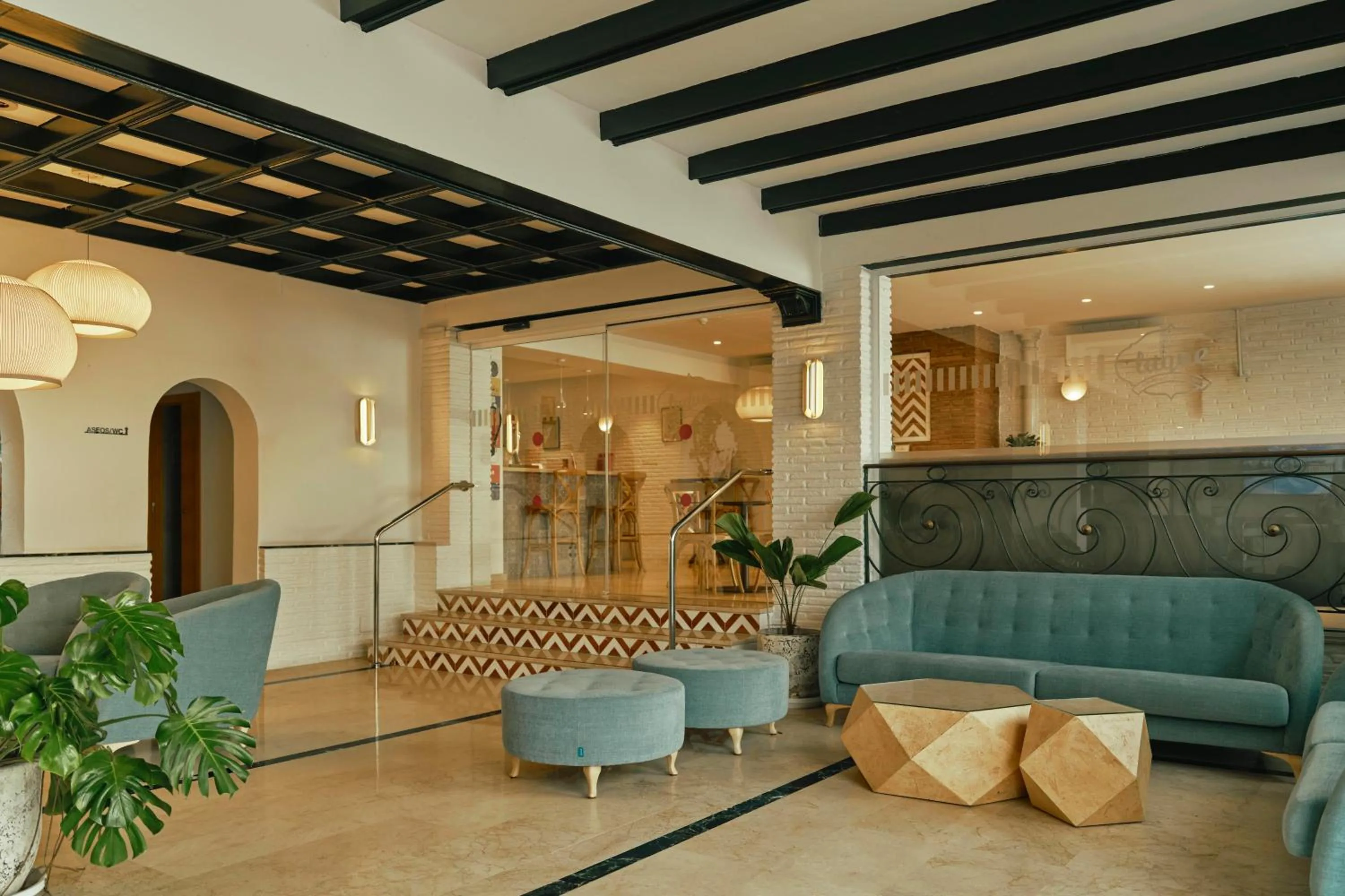 Lobby or reception in Beneste Villa Flamenca Hotel