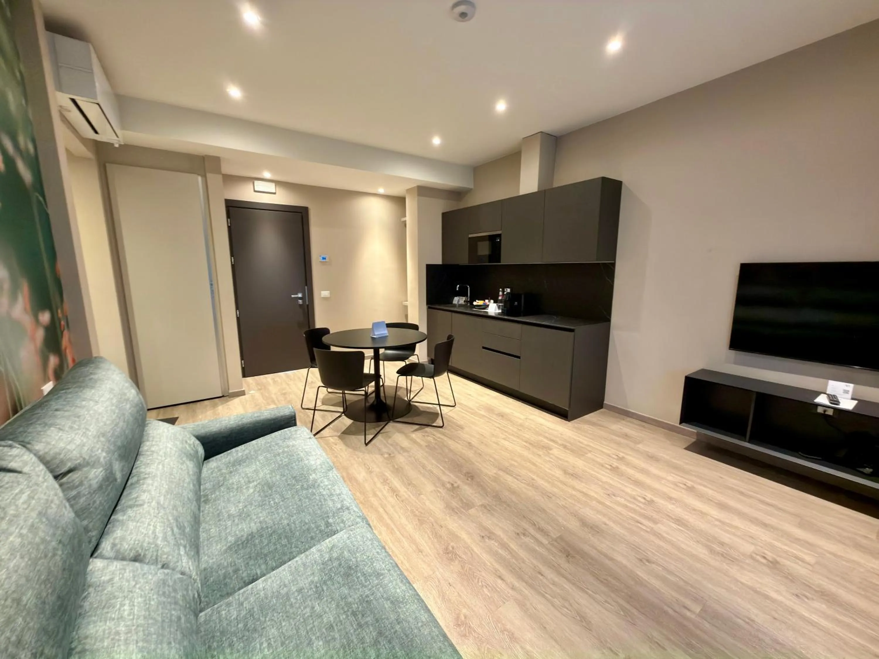 Living room in Vi Suites