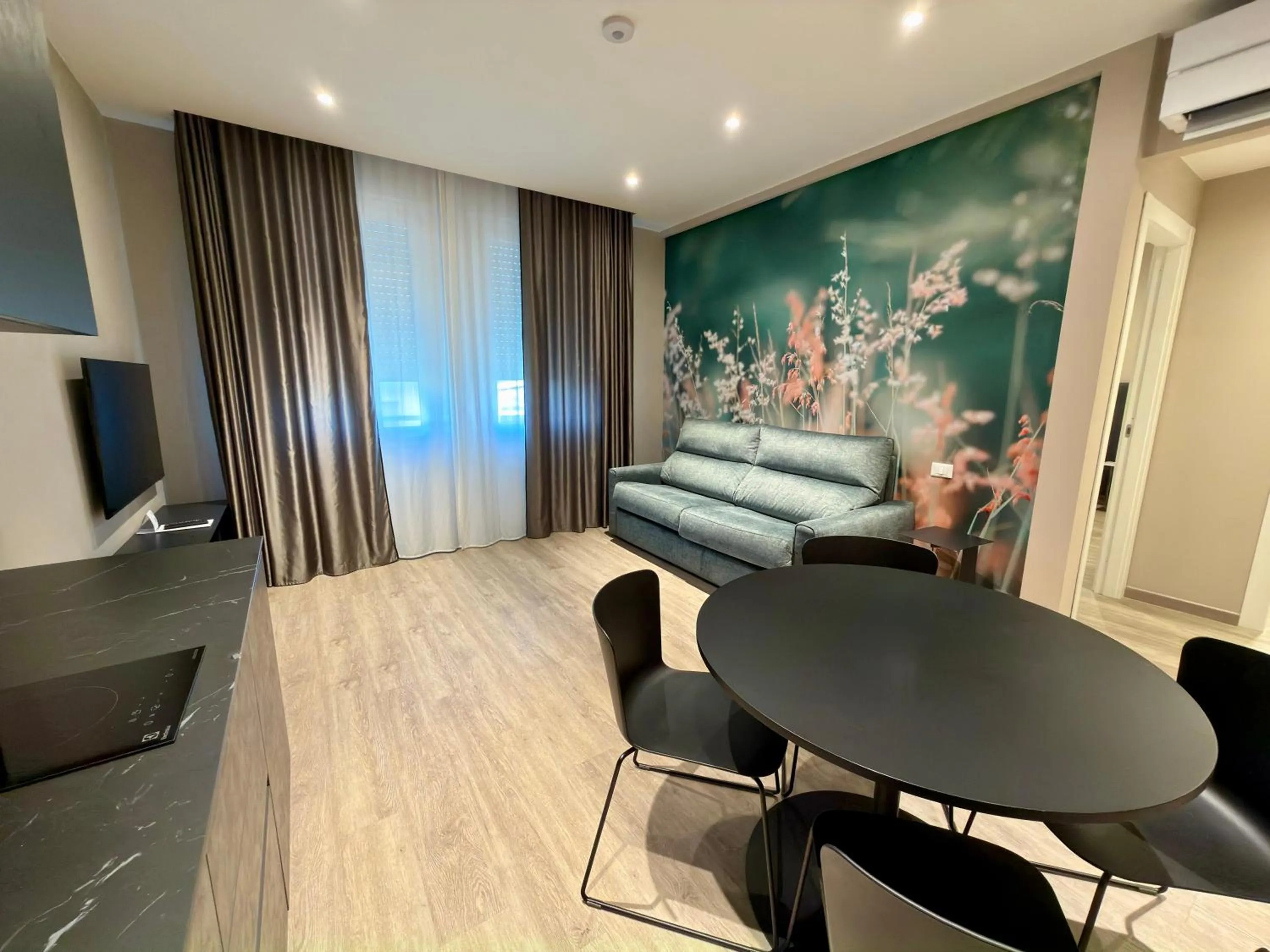 Living room in Vi Suites