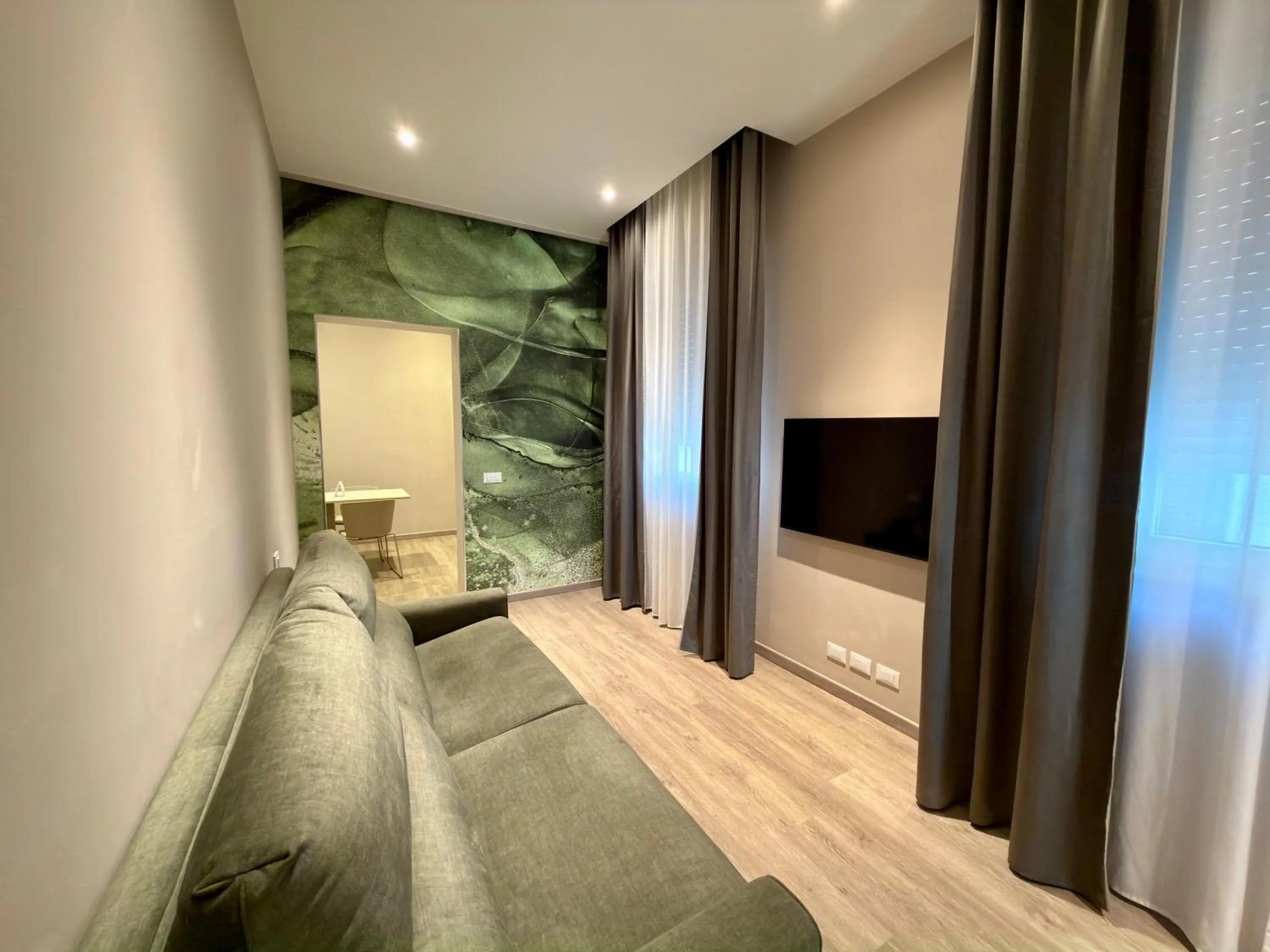 Living room in Vi Suites