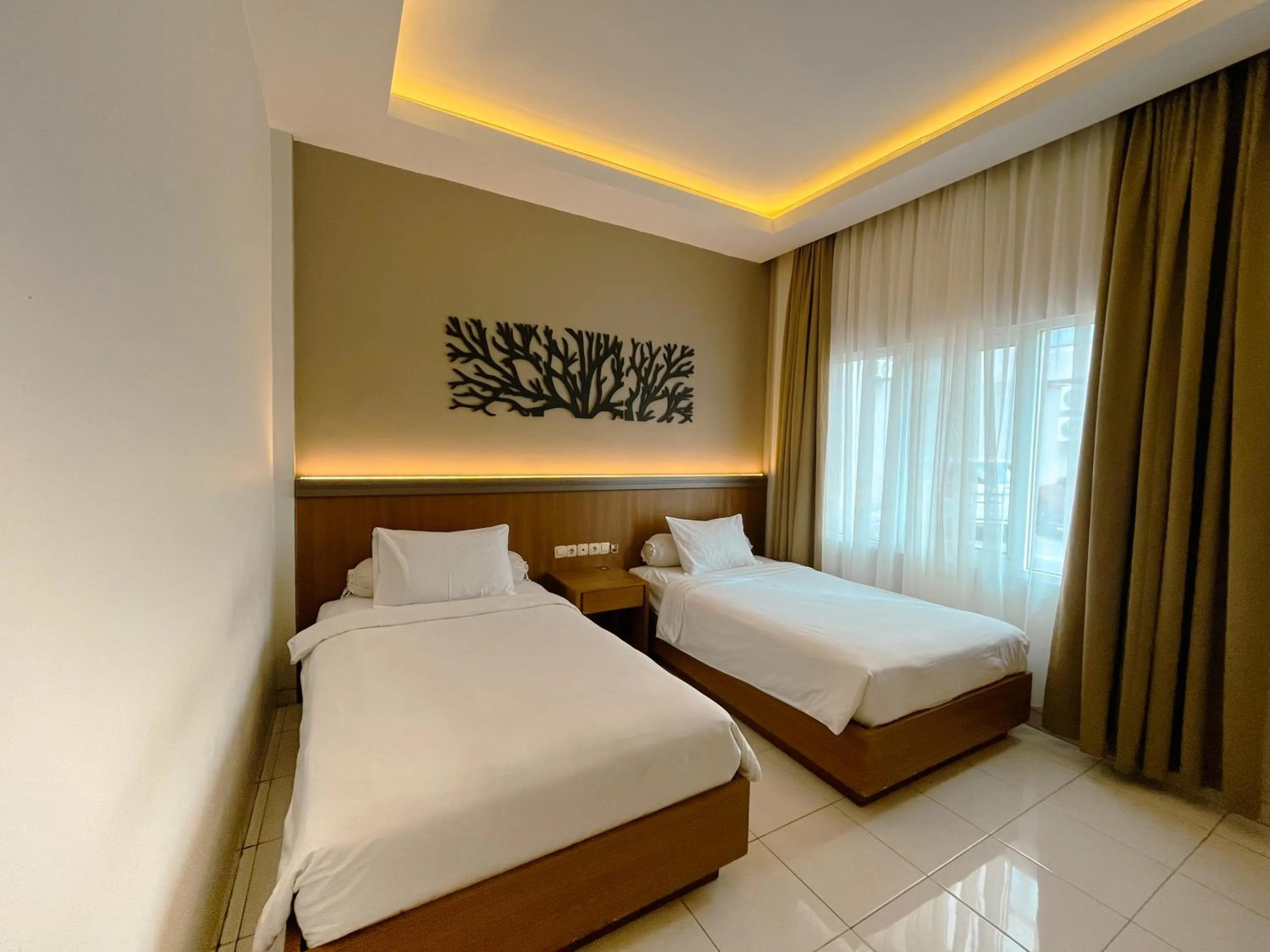 Bedroom, Bed in Front One Resort Indraloka Temanggung