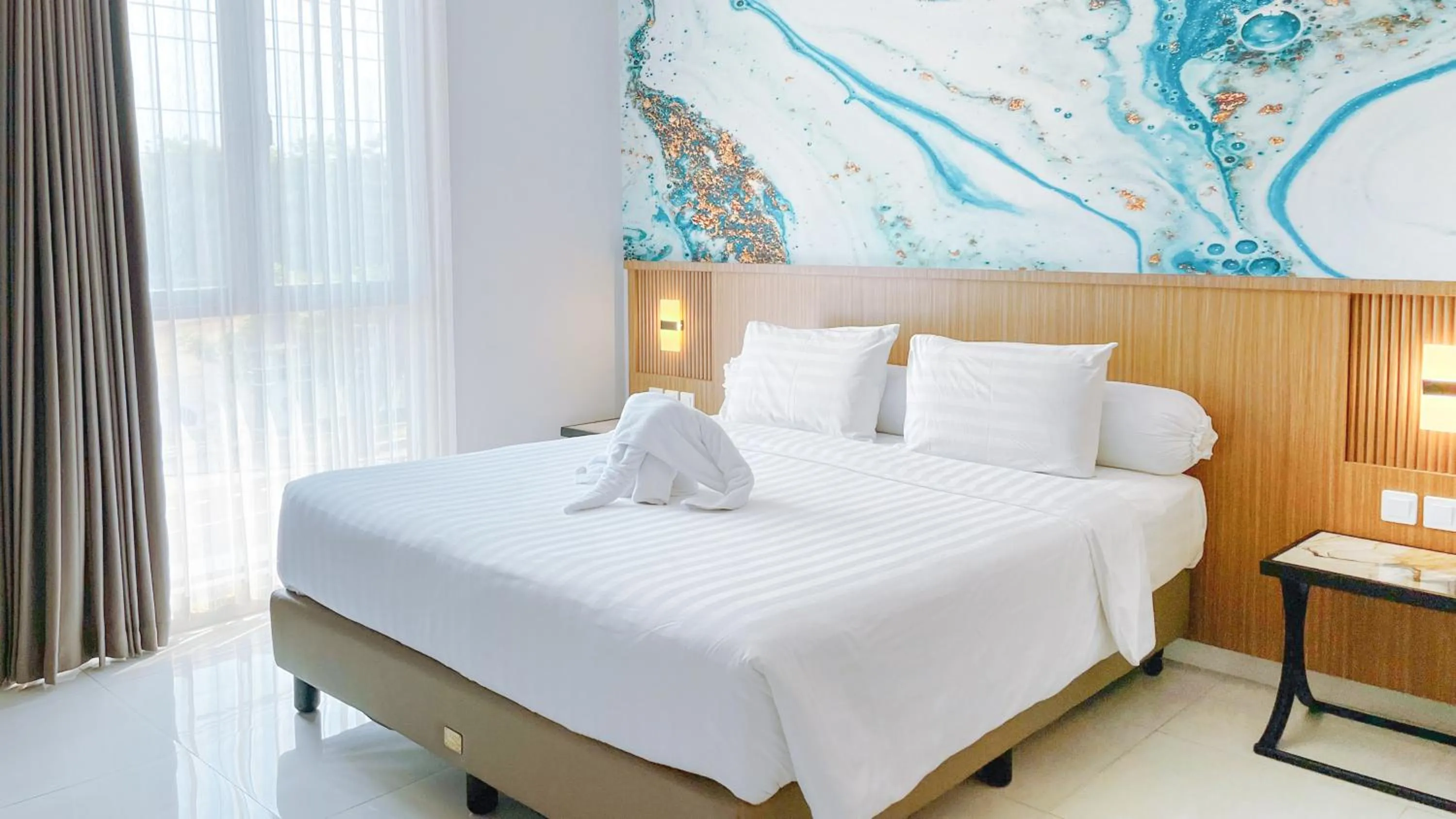 Bedroom, Bed in Front One Resort Indraloka Temanggung