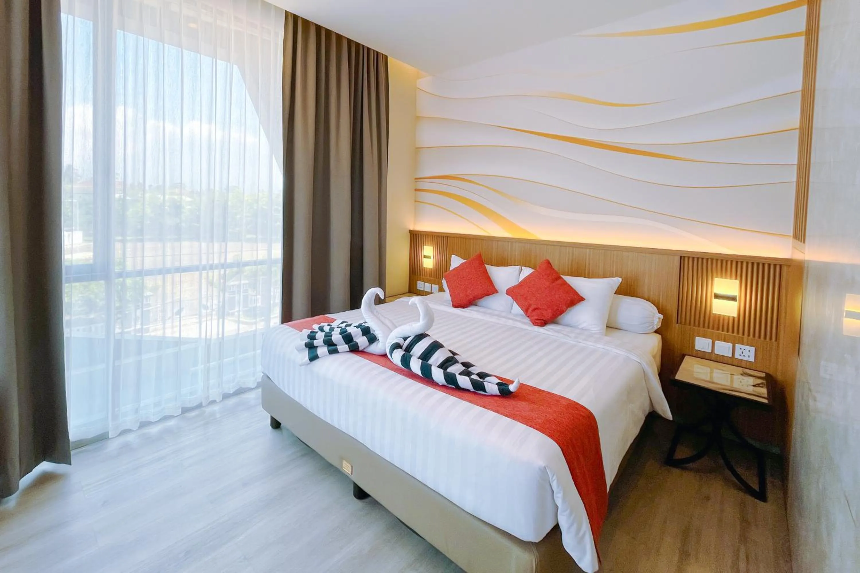 Bed in Front One Resort Indraloka Temanggung