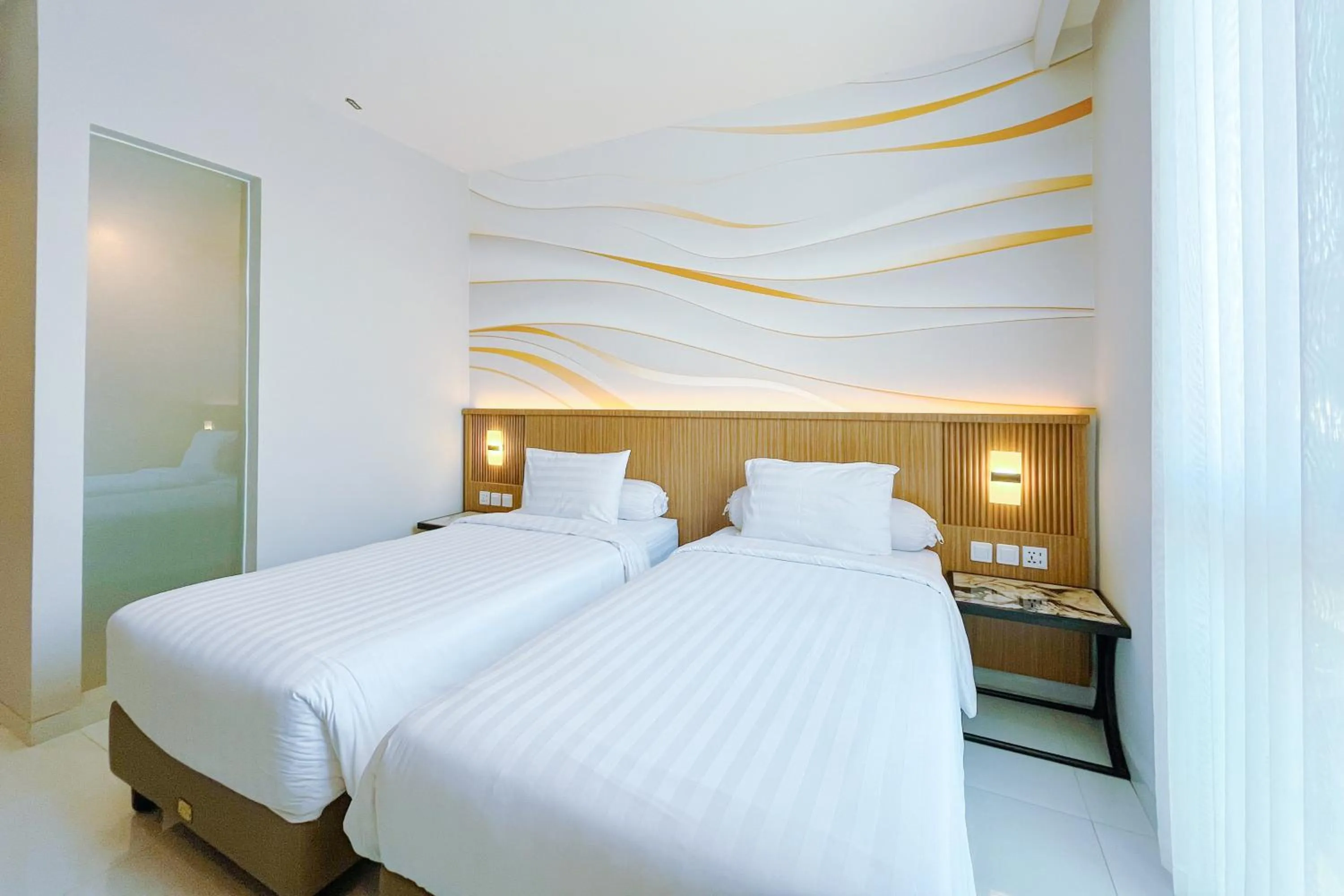 Bed in Front One Resort Indraloka Temanggung
