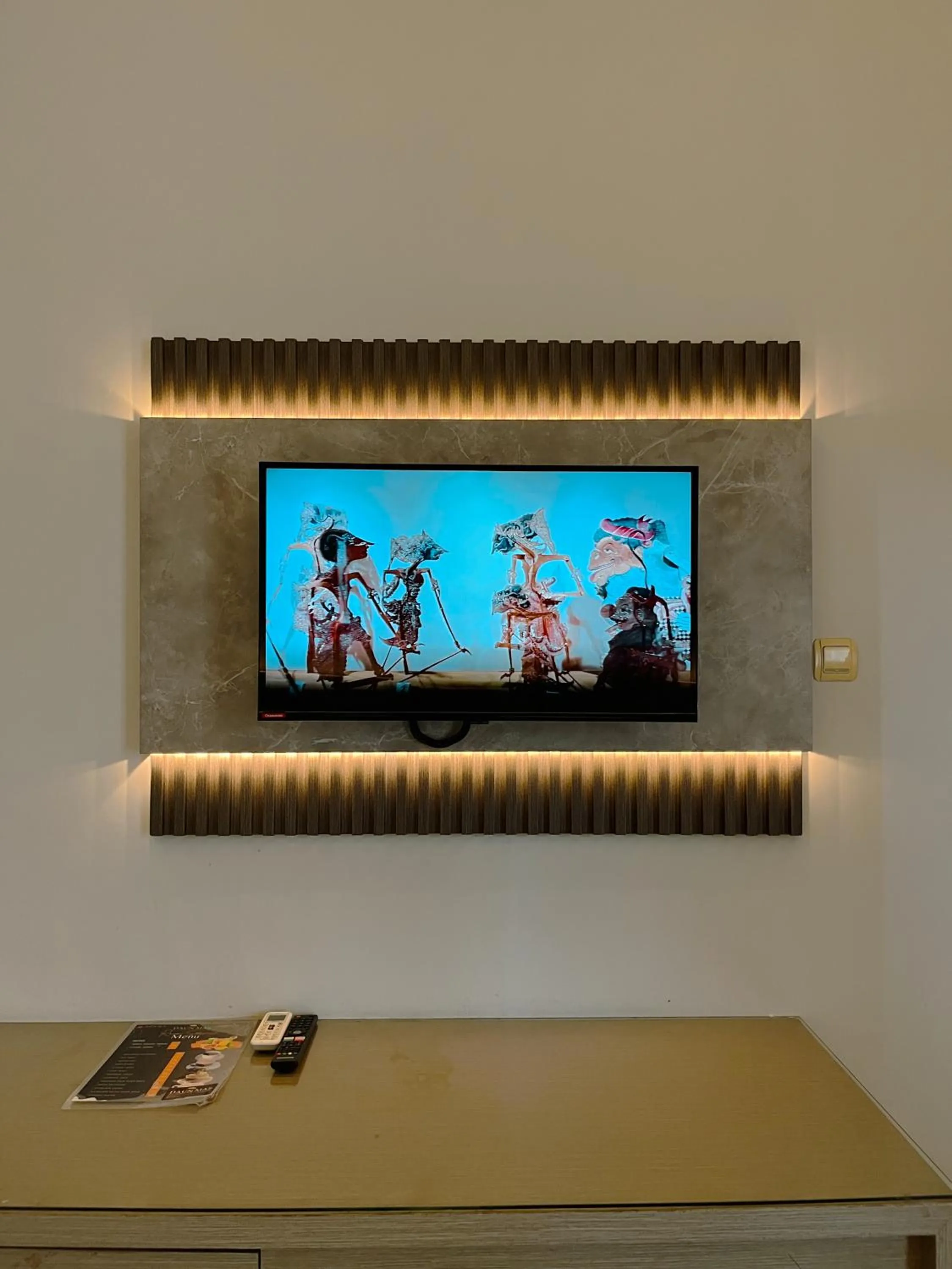 TV and multimedia in Front One Resort Indraloka Temanggung