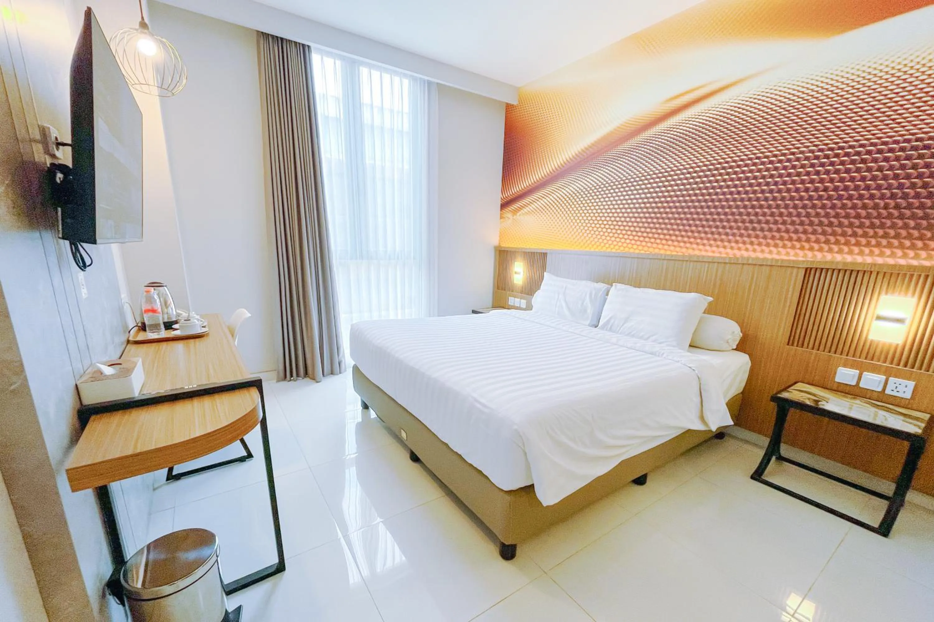 Bedroom, Bed in Front One Resort Indraloka Temanggung