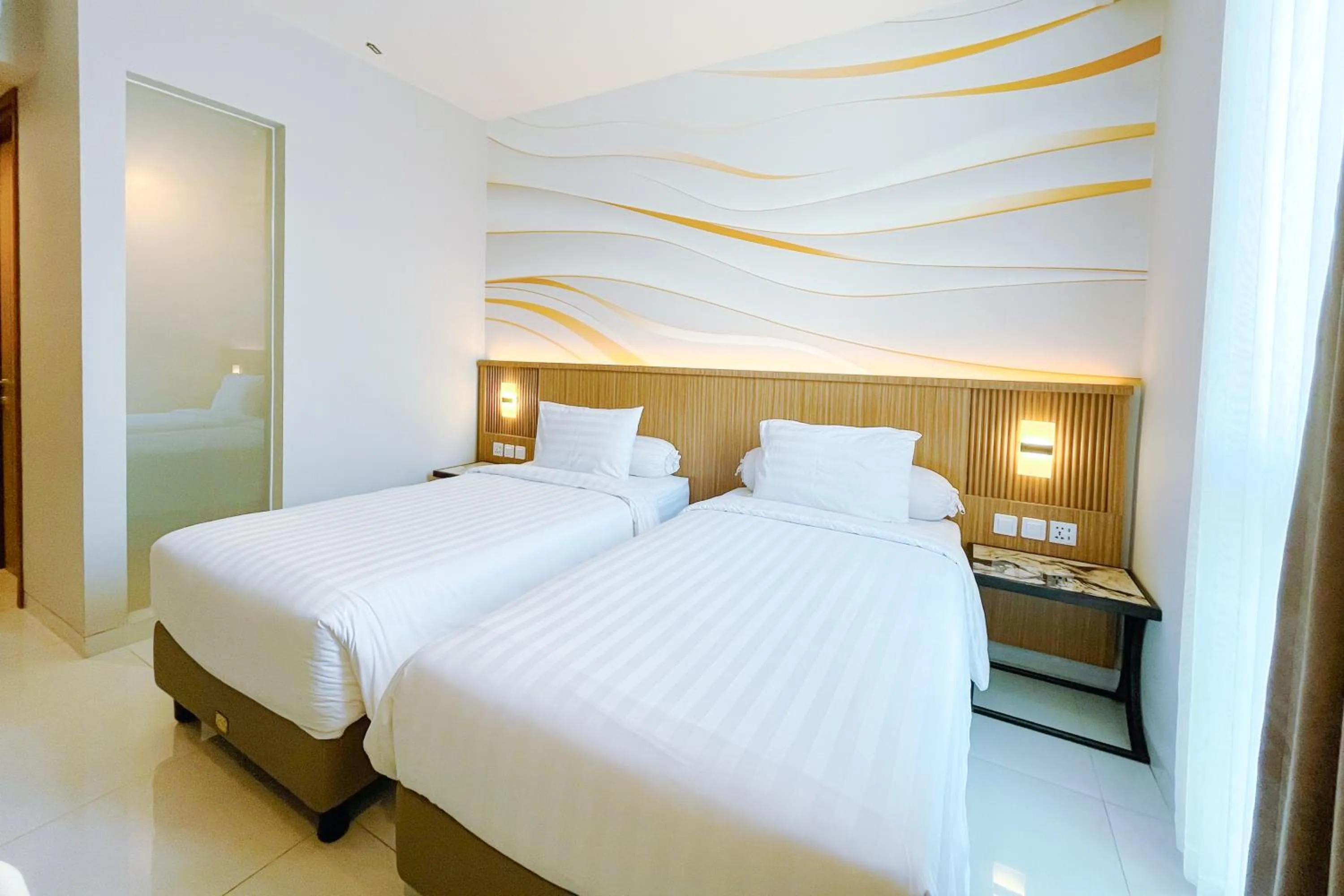 Bedroom, Bed in Front One Resort Indraloka Temanggung