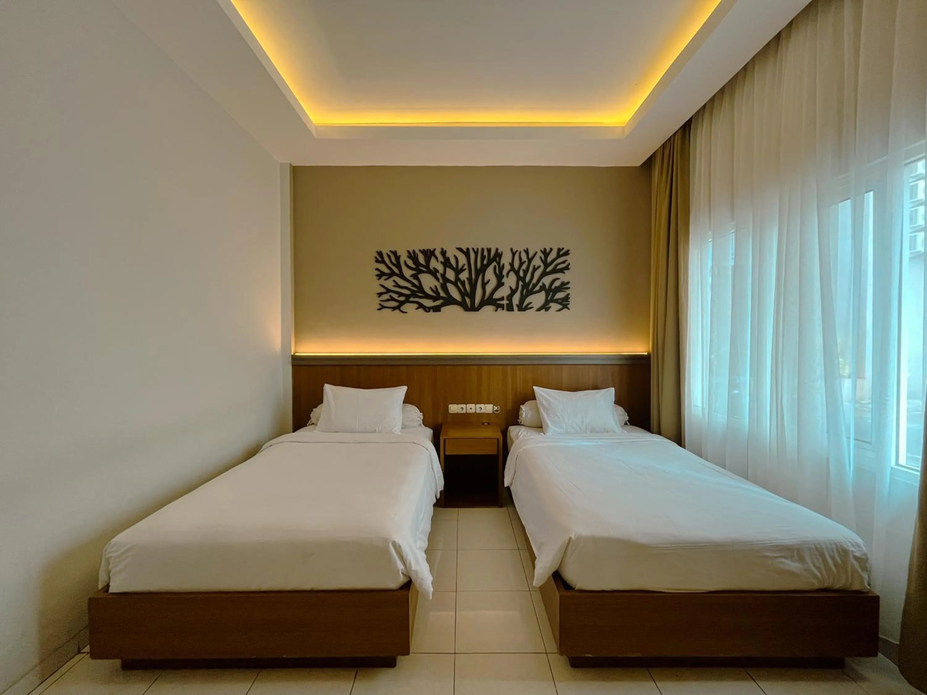 Bedroom, Bed in Front One Resort Indraloka Temanggung