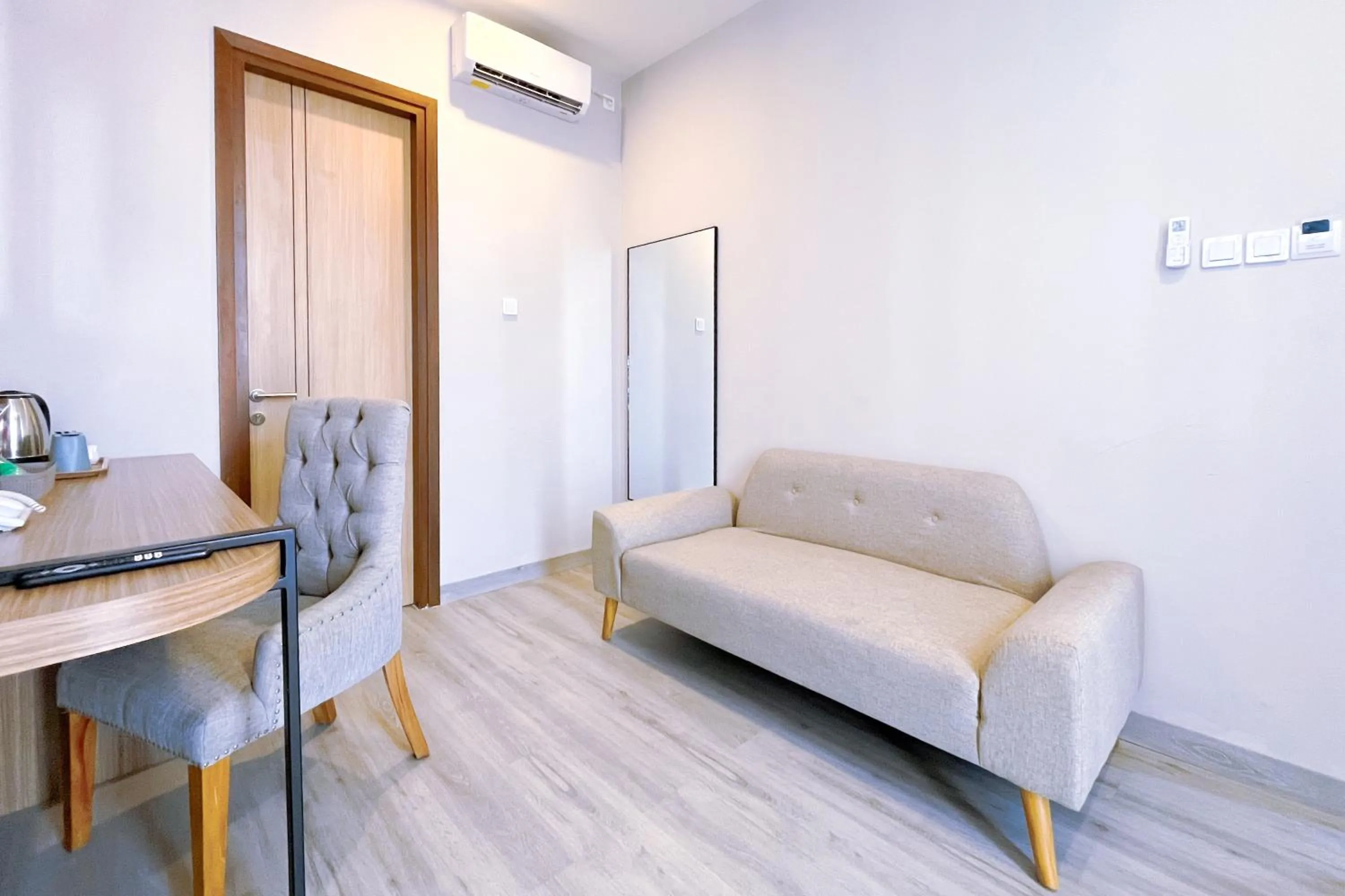 Seating area in Front One Resort Indraloka Temanggung