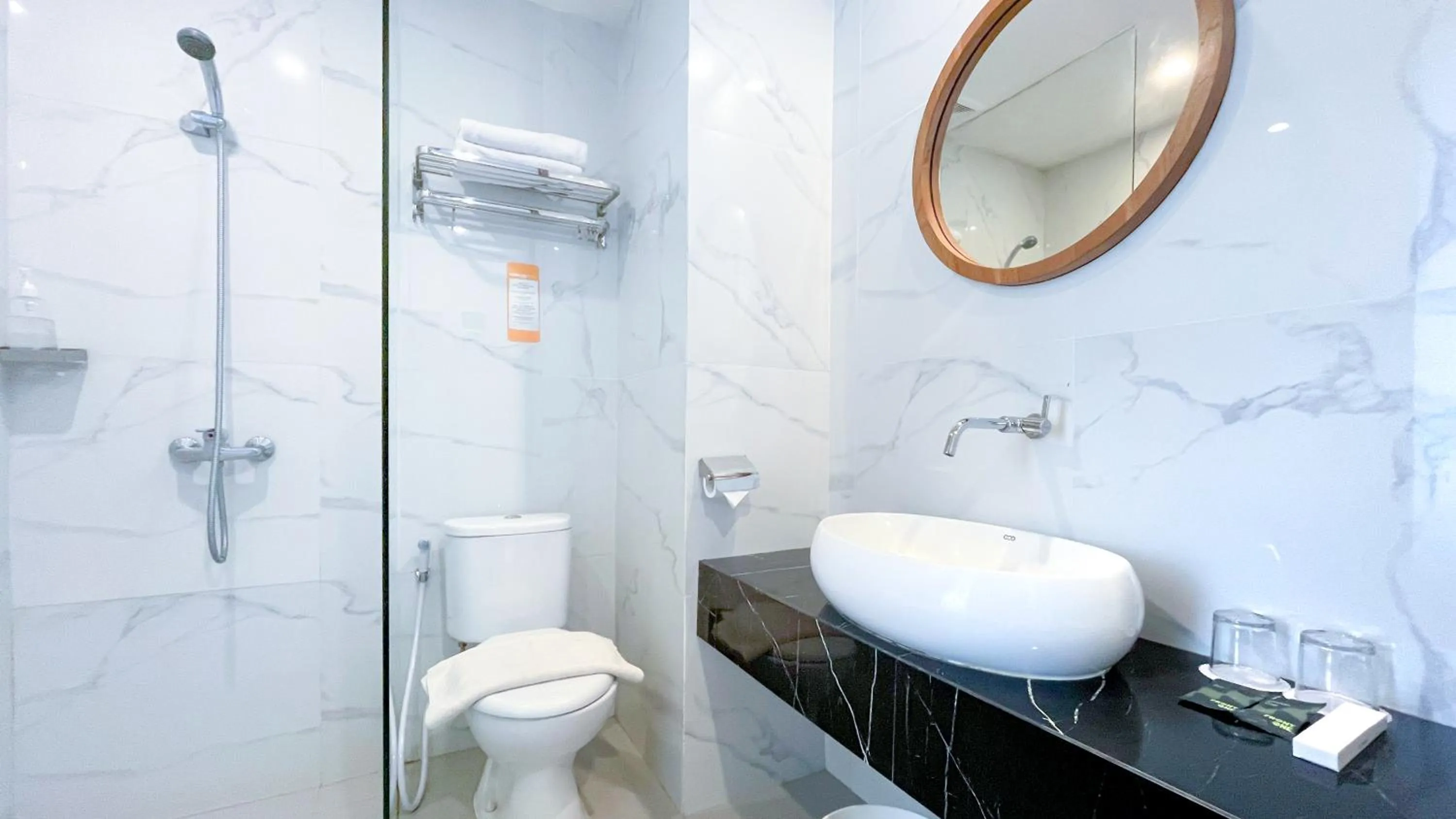 Toilet in Front One Resort Indraloka Temanggung