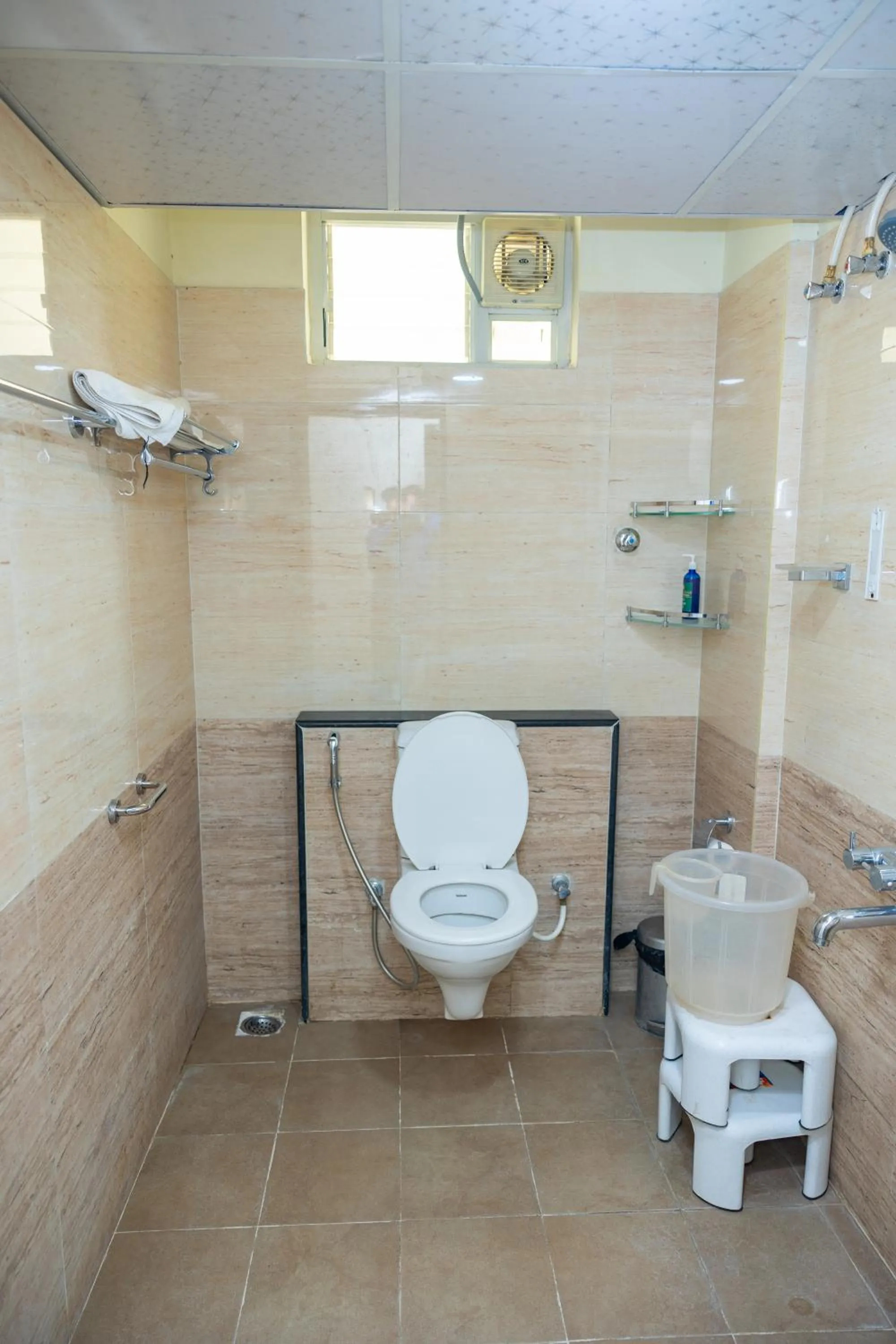 Bathroom in Ishwerya Suites