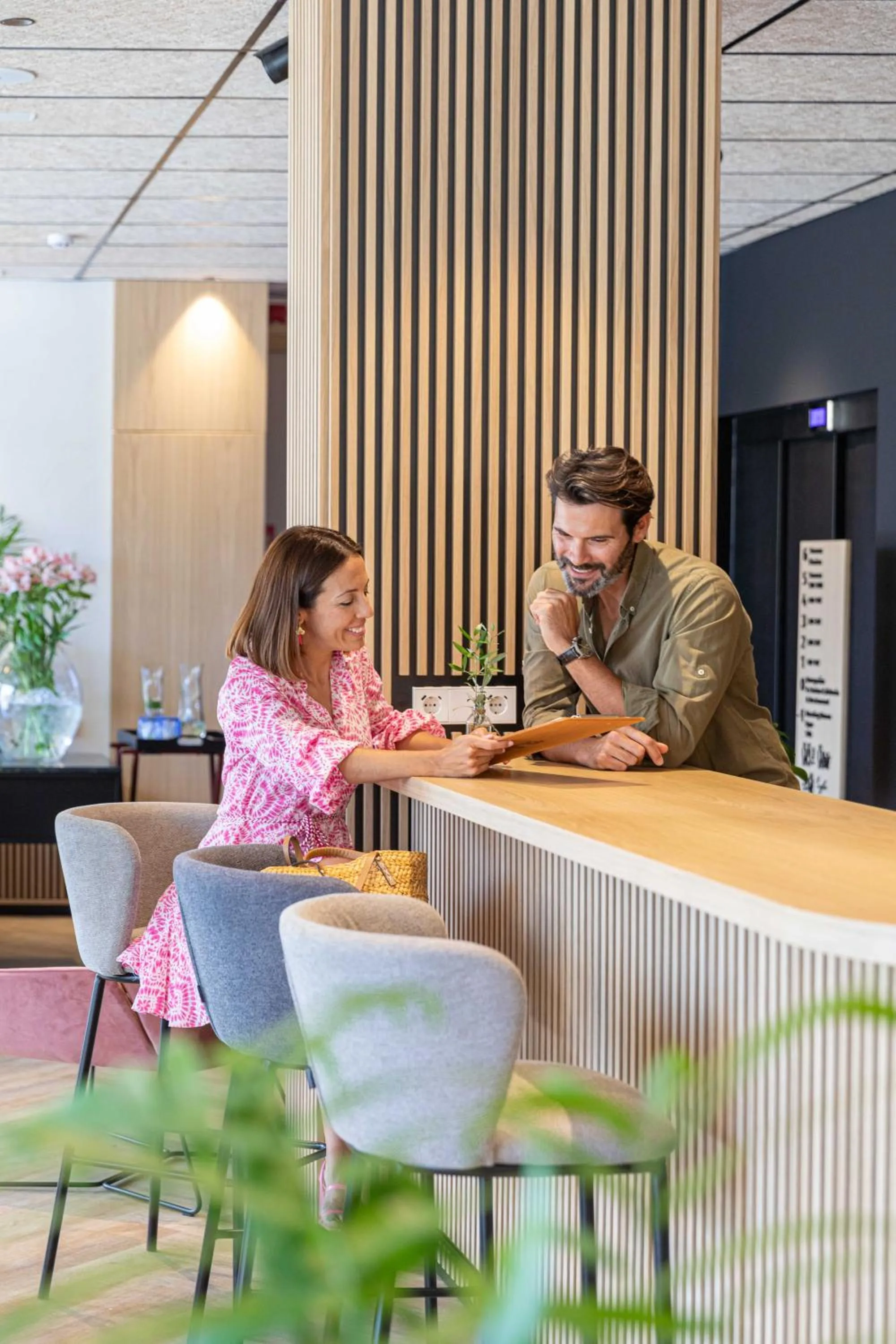 Lobby or reception in JS Palma Plaza