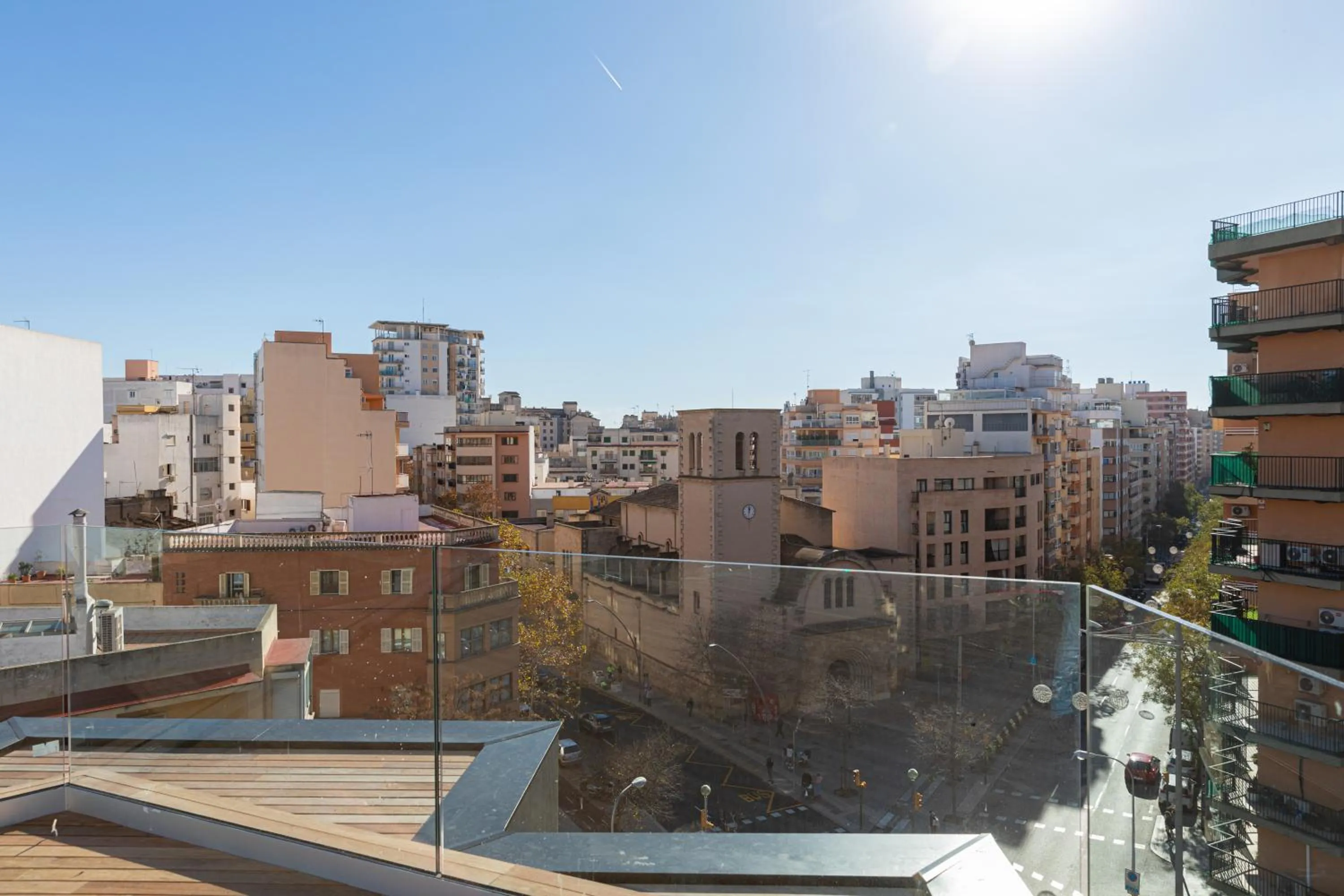 City view in JS Palma Plaza