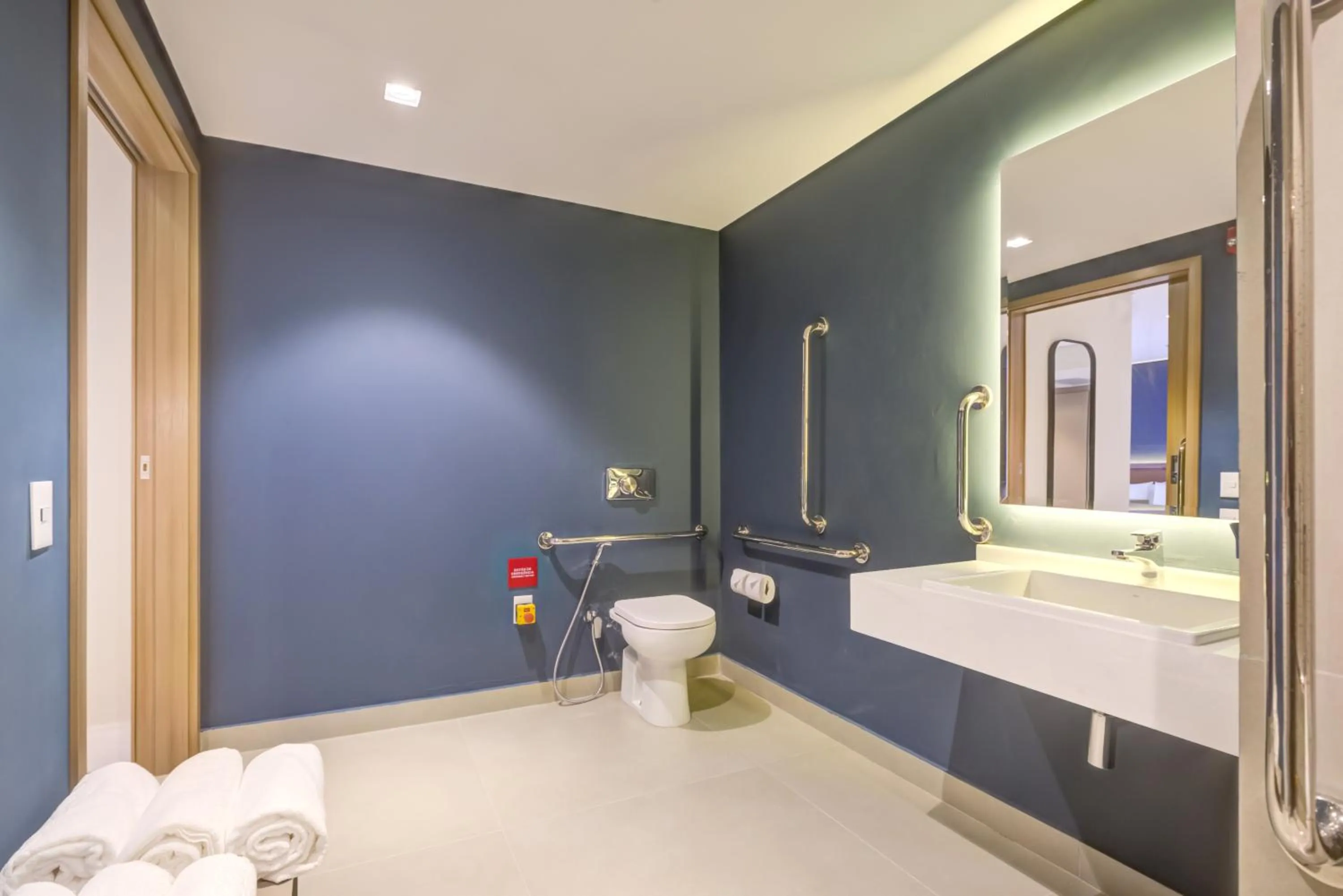 Bathroom, Bed in Hilton Garden Inn São José do Rio Preto