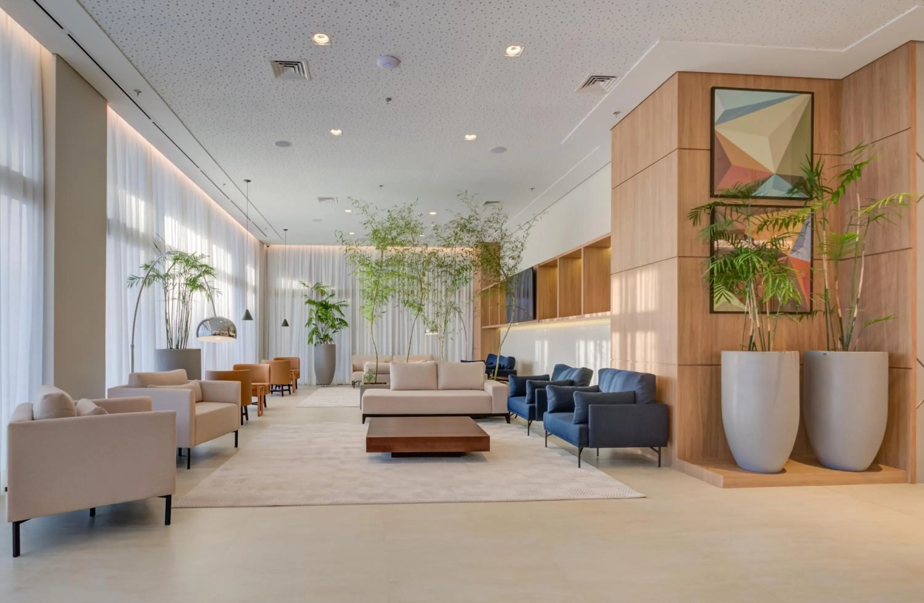 Lobby or reception in Hilton Garden Inn São José do Rio Preto
