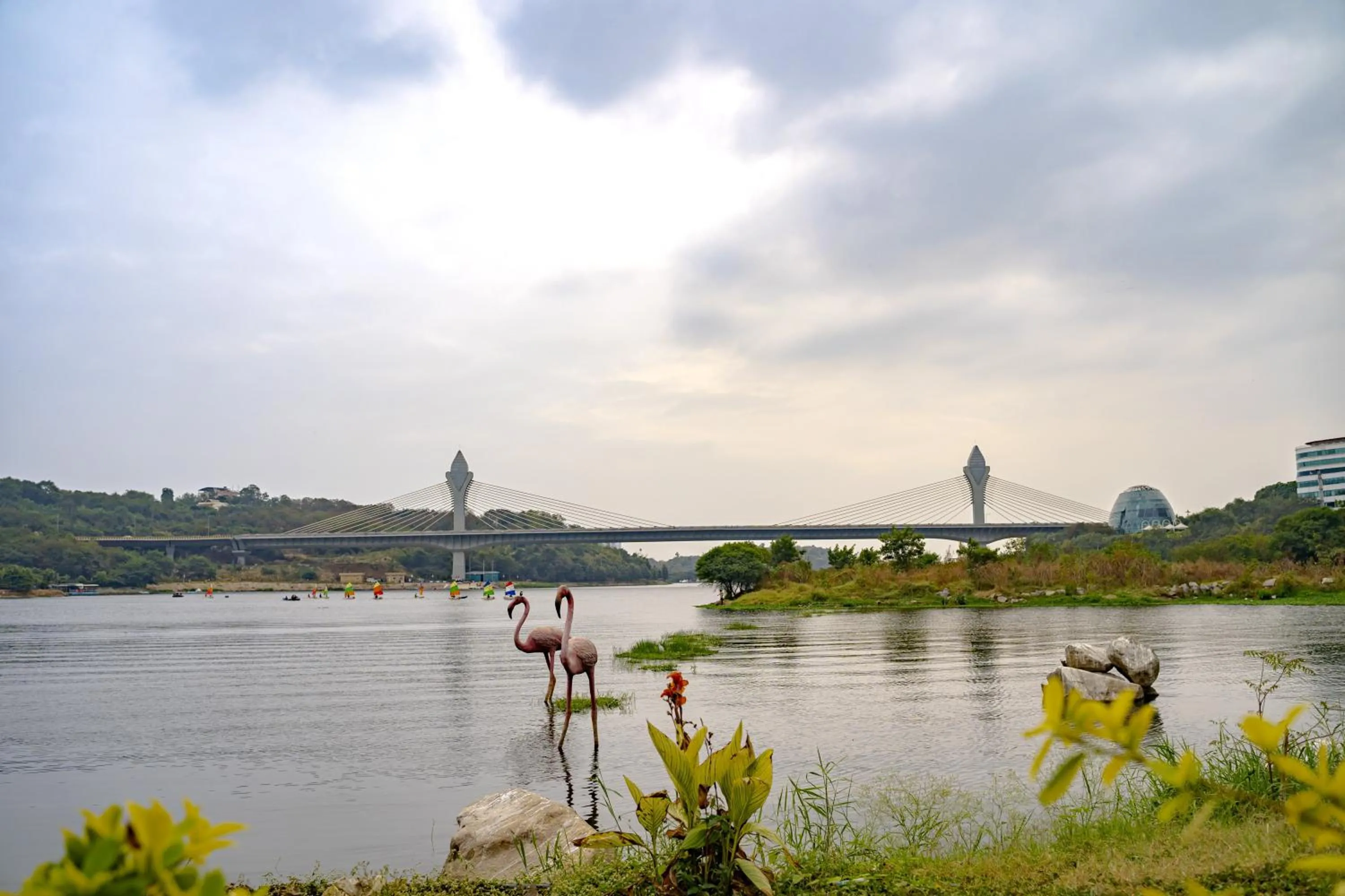 Nearby landmark in Zostel Hyderabad