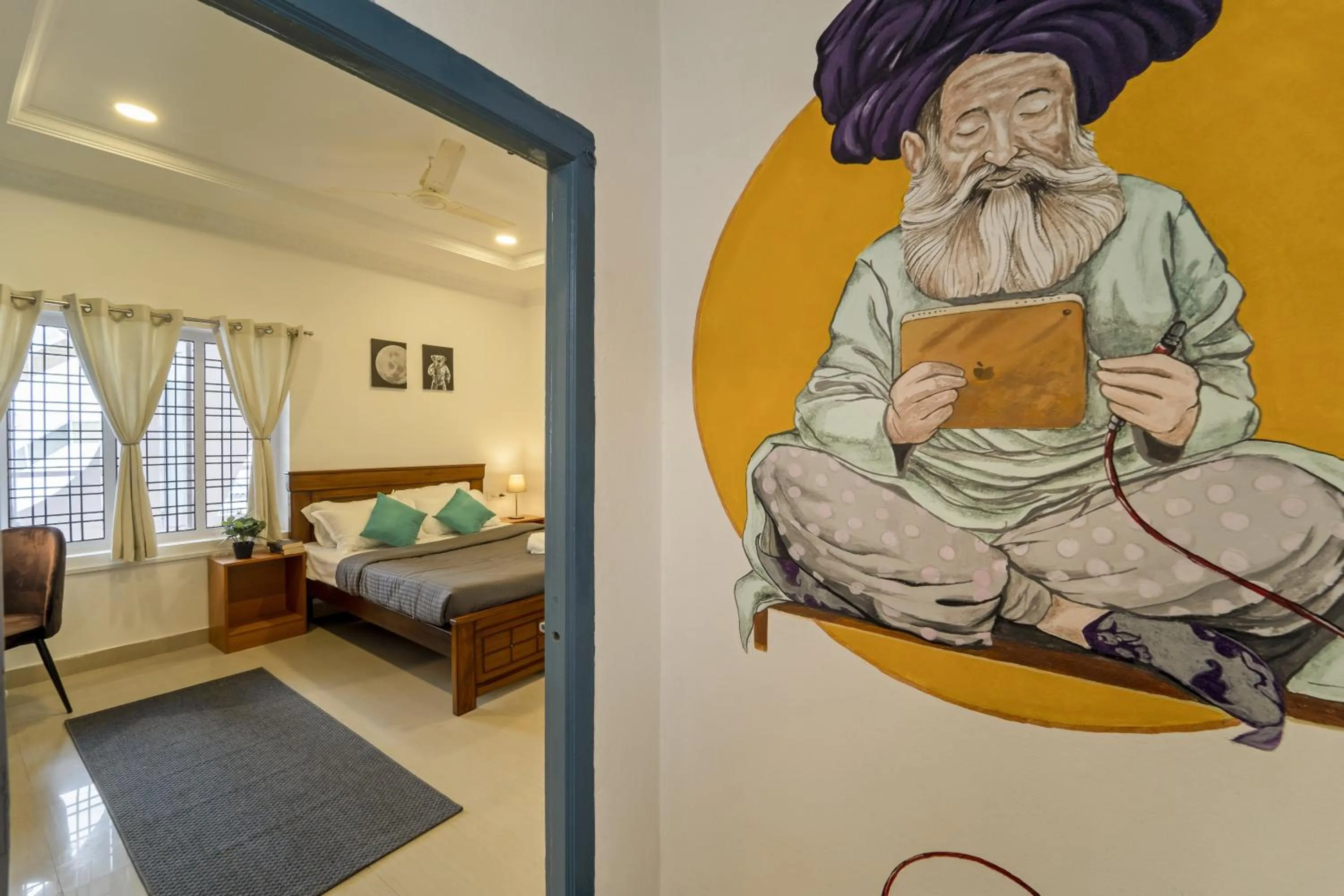 Bed in Zostel Hyderabad