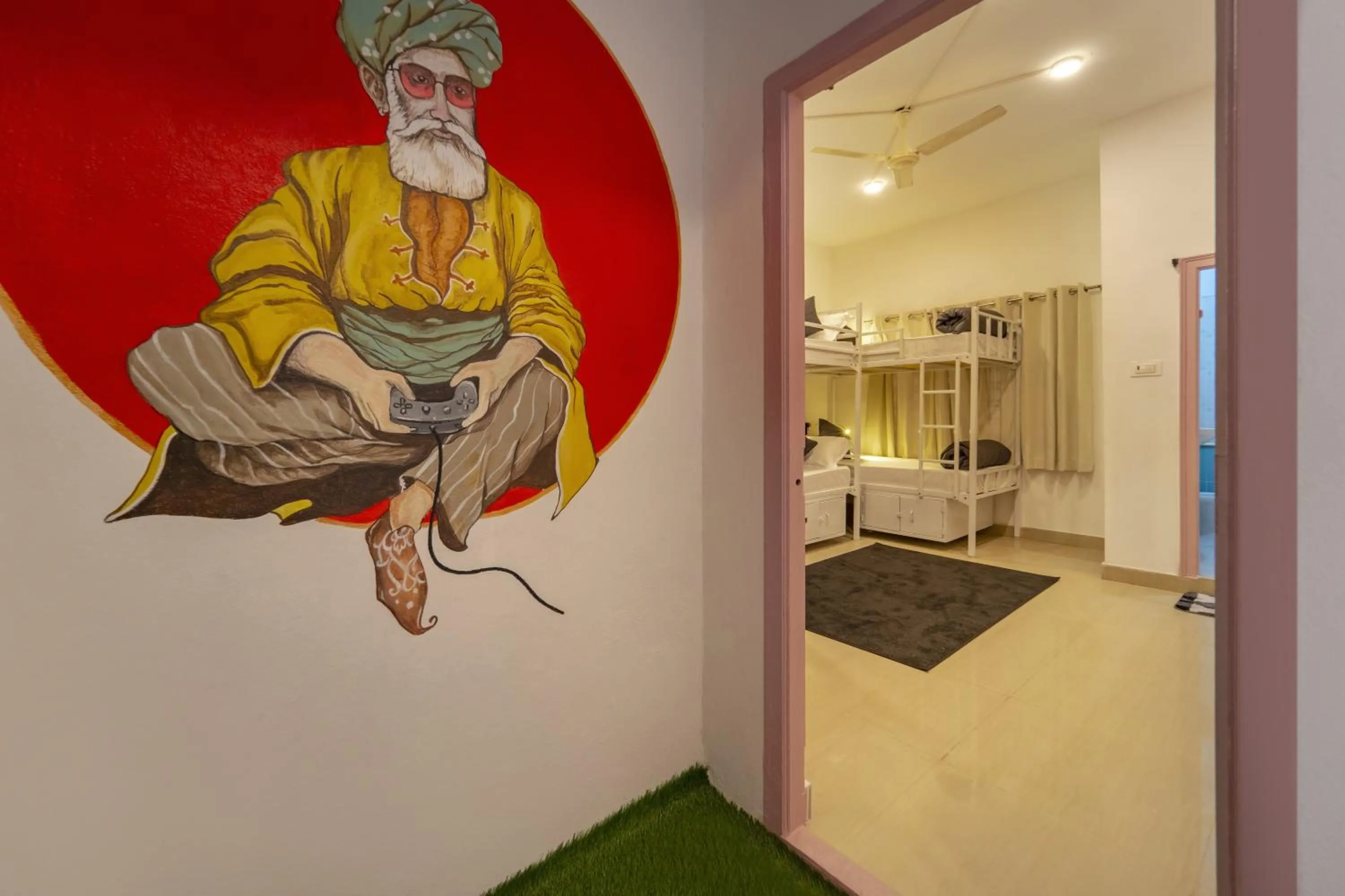 bunk bed in Zostel Hyderabad