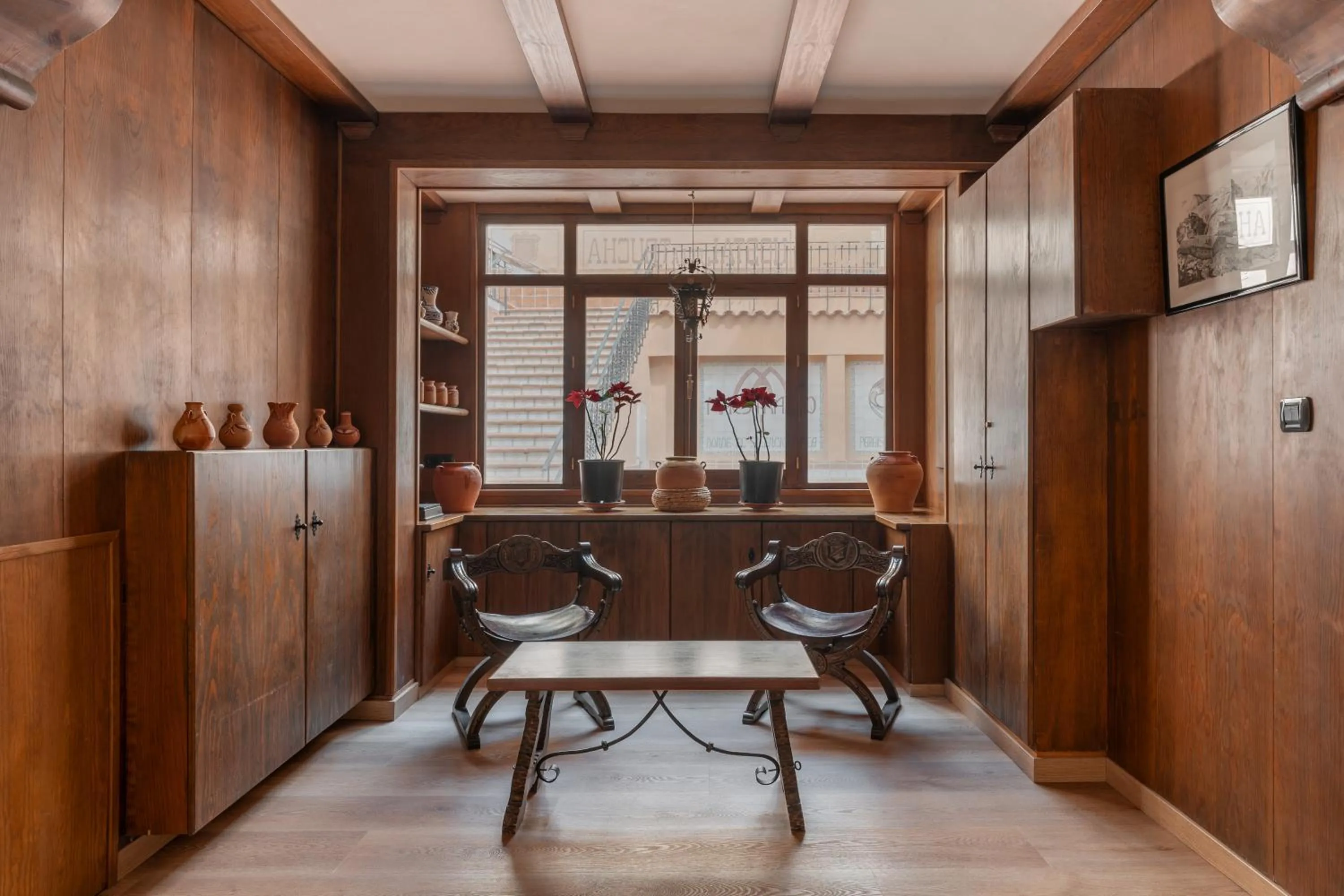 Living room in Hotel de La Trucha