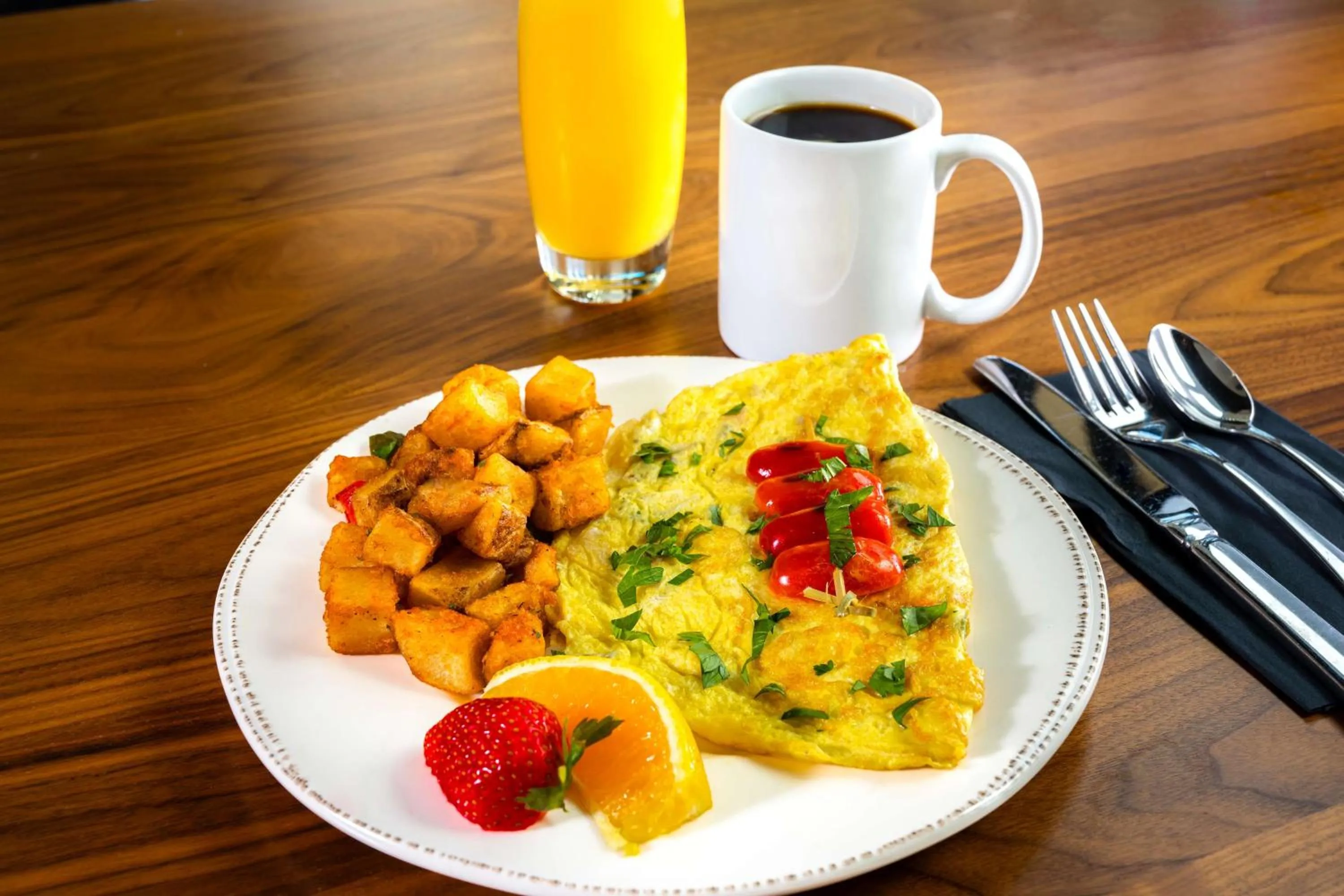 Breakfast in Hilton Garden Inn Orlando I-4 Millenia Blvd Mall