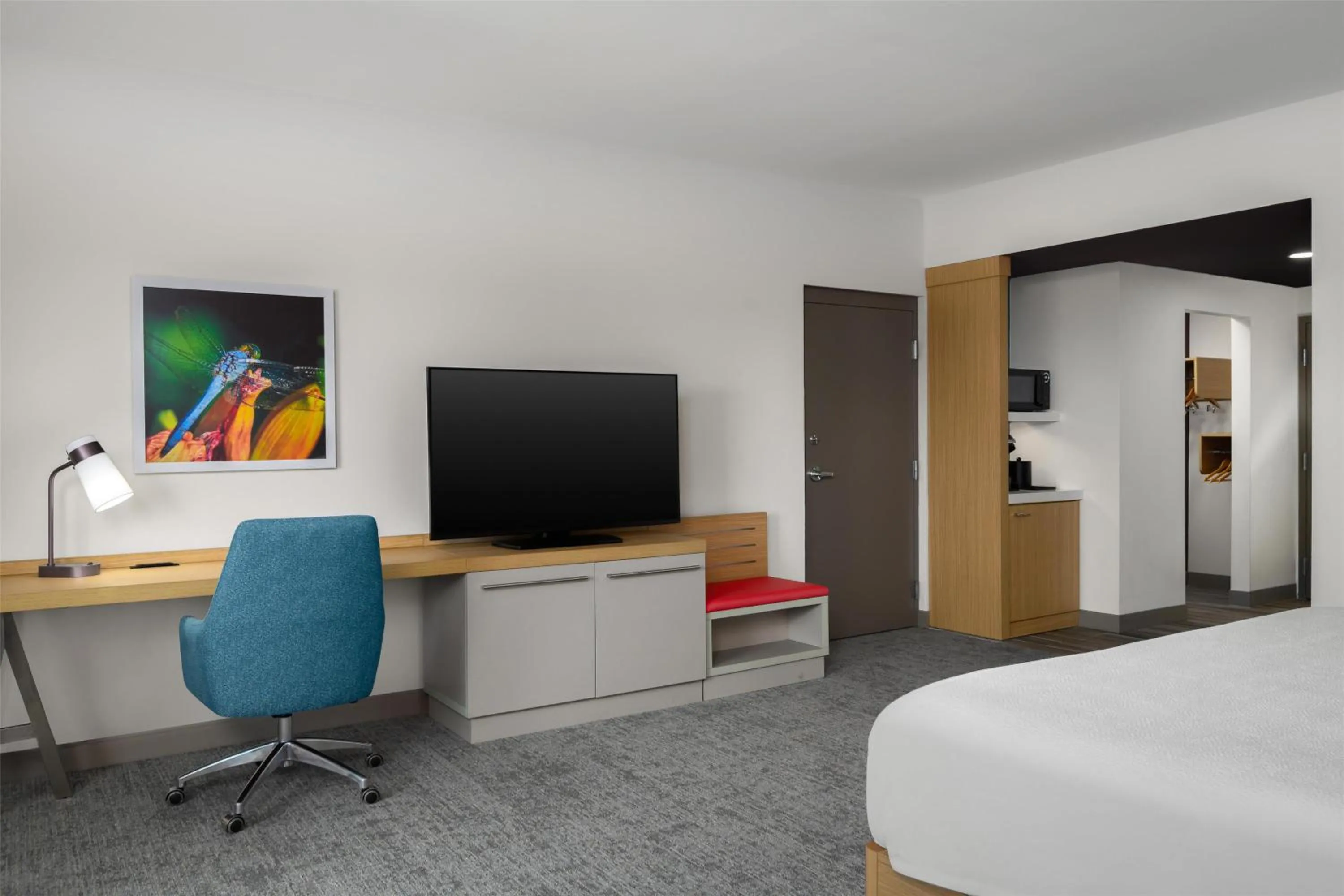 Bedroom, Bed in Hilton Garden Inn Orlando I-4 Millenia Blvd Mall